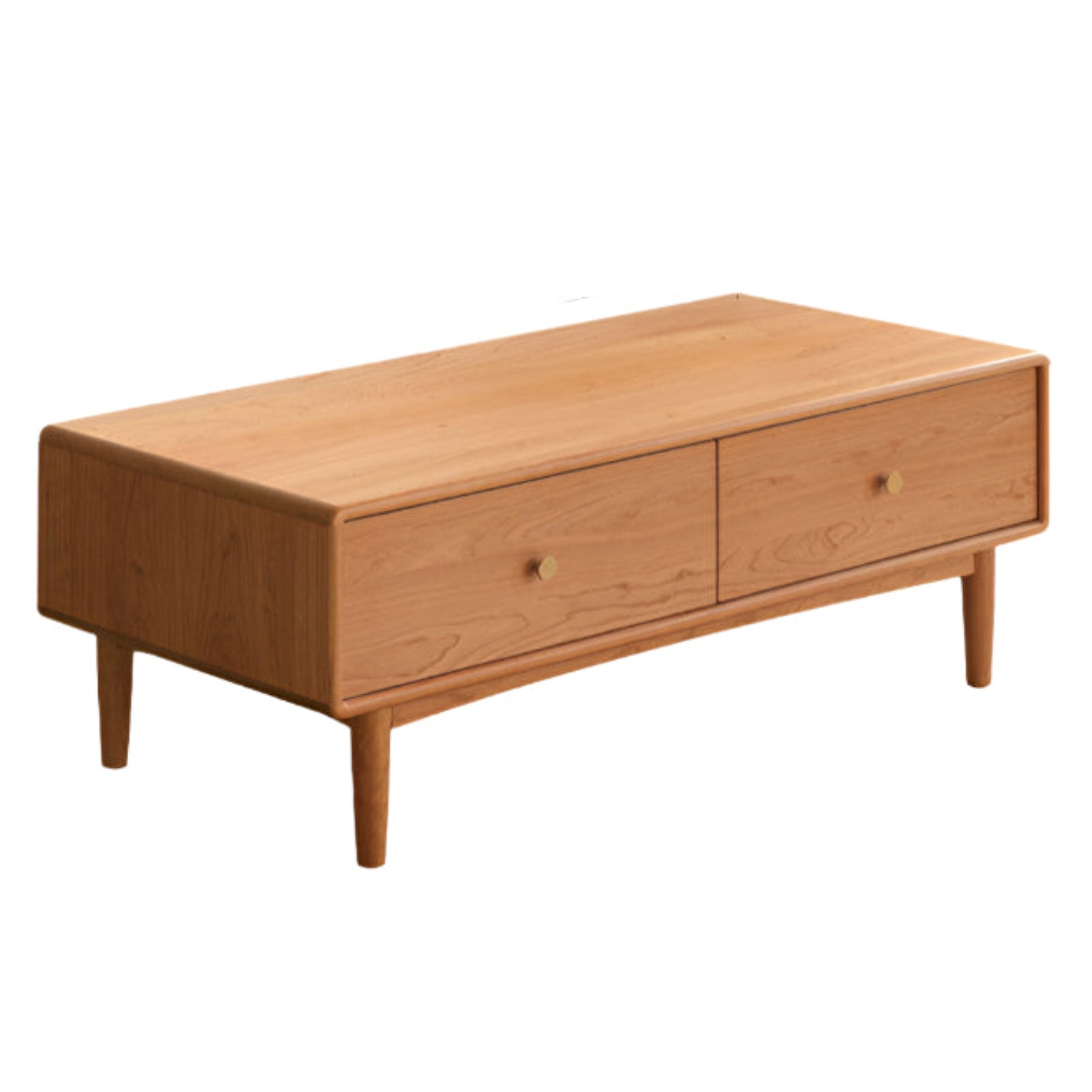 Cherry Solid Wood Medieval Style Coffee Table image 8