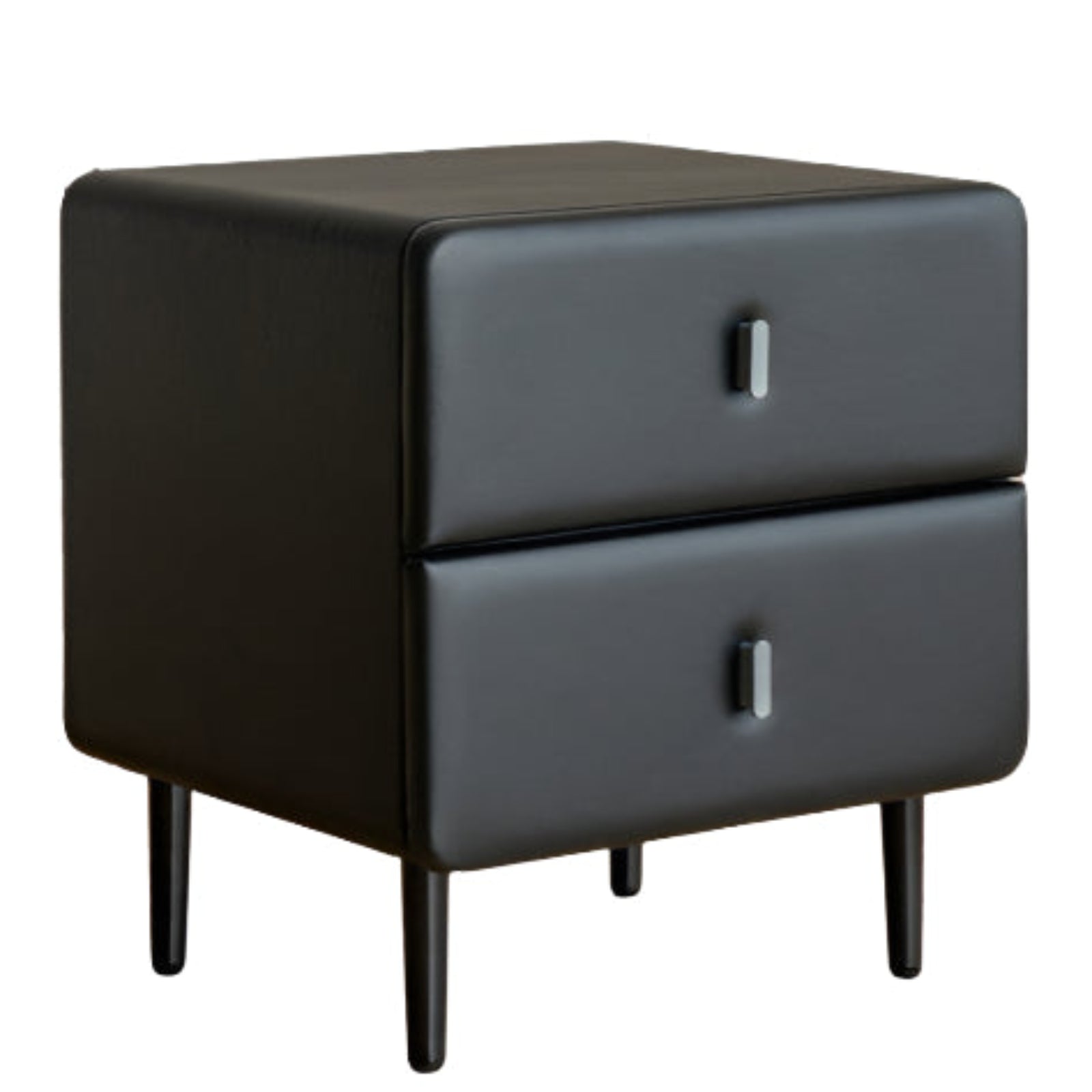 Cream Upholstered Nightstand