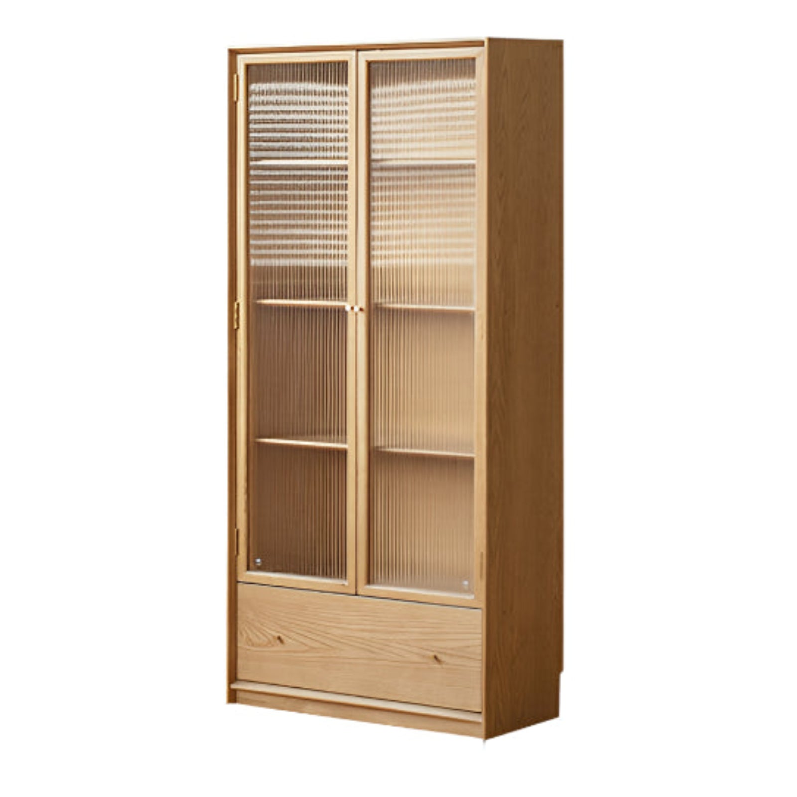 Ash Solid Wood Side Modern Style Bookcase