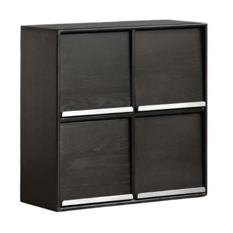 Oak Solid Wood Bauhaus Bookcase Module Combination