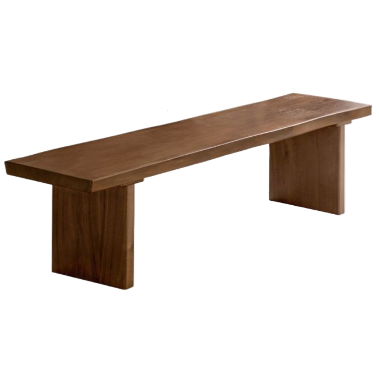 Black Walnut, Ash, South American Walnut Solid Wood Wabi Sabi Bench