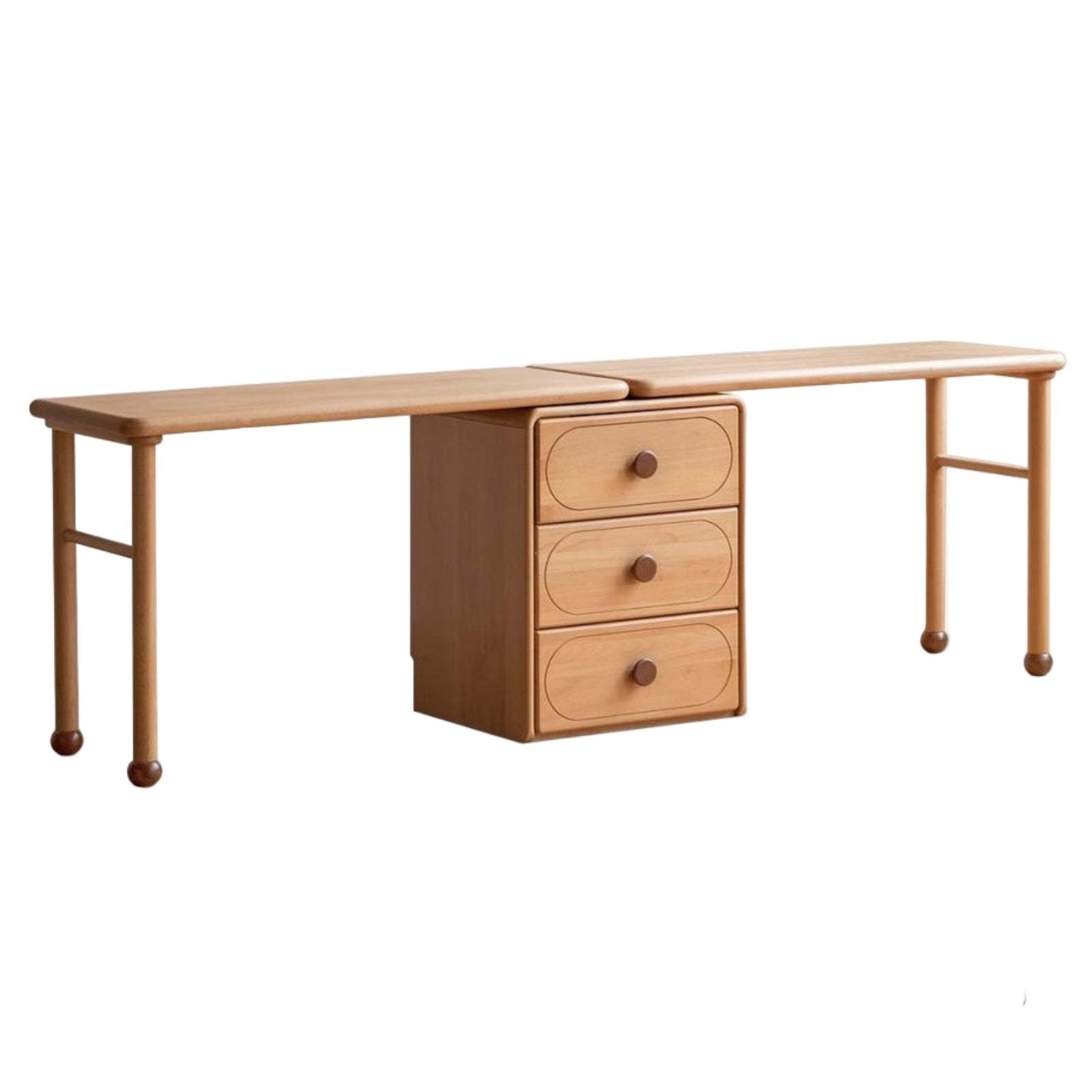 Beech Solid Wood Сhildren's Double Desk
