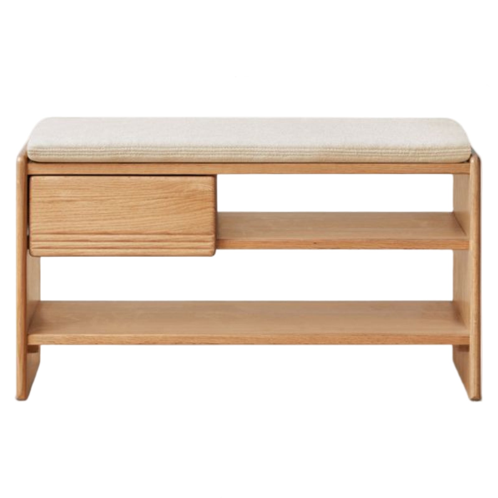 Oak Solid Wood Shoe Changing Stool