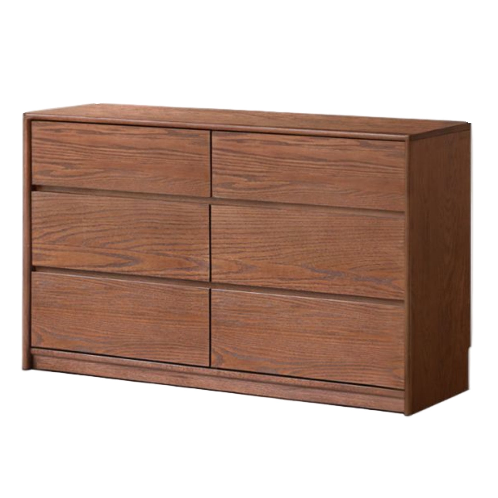 Oak Solid Wood Modern Drawer Cabinet