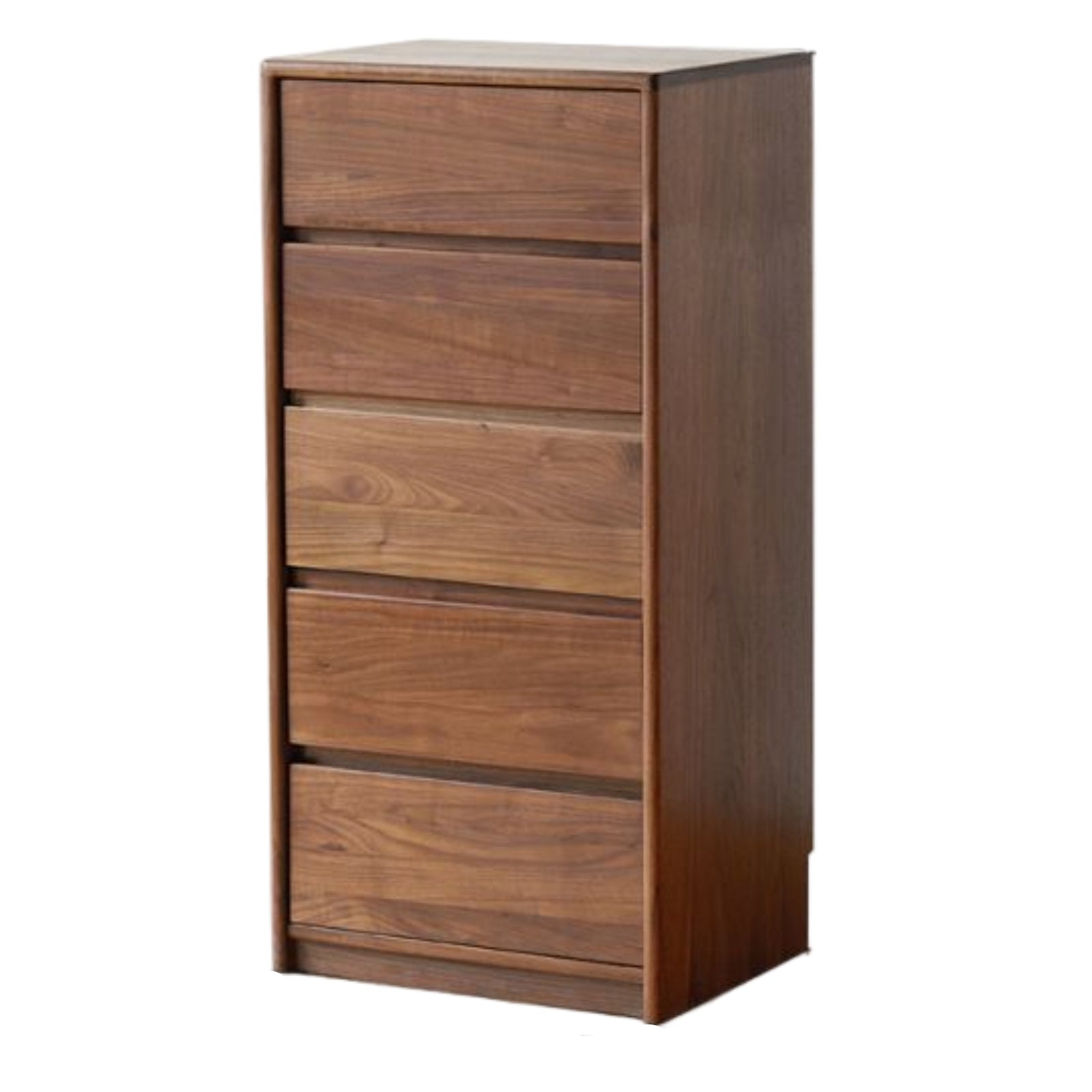 Black Walnut, South American Walnut Solid Wood Six-Drawer Chest