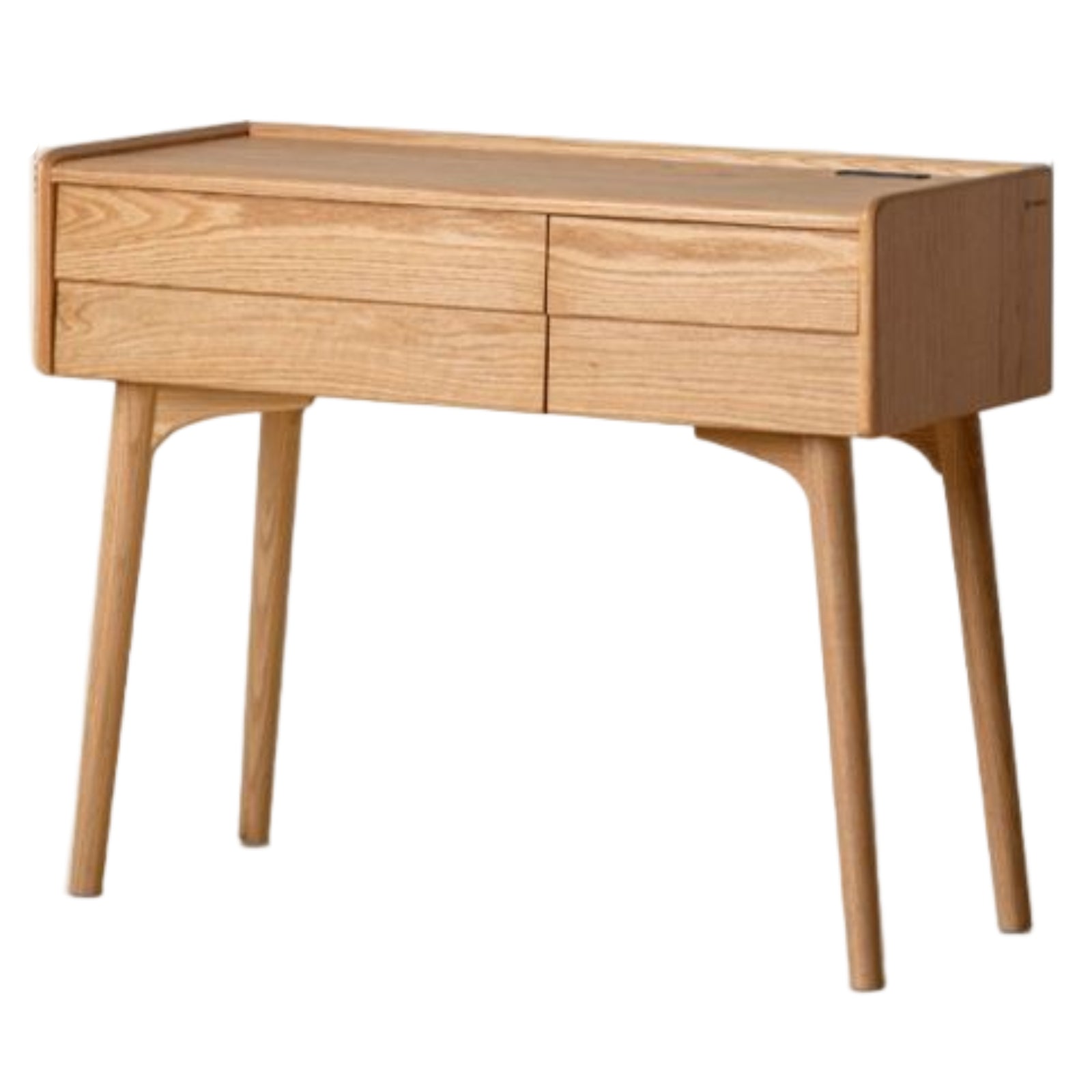 Oak Solid Wood Modern Minimalist Multifunctional Dressing Table