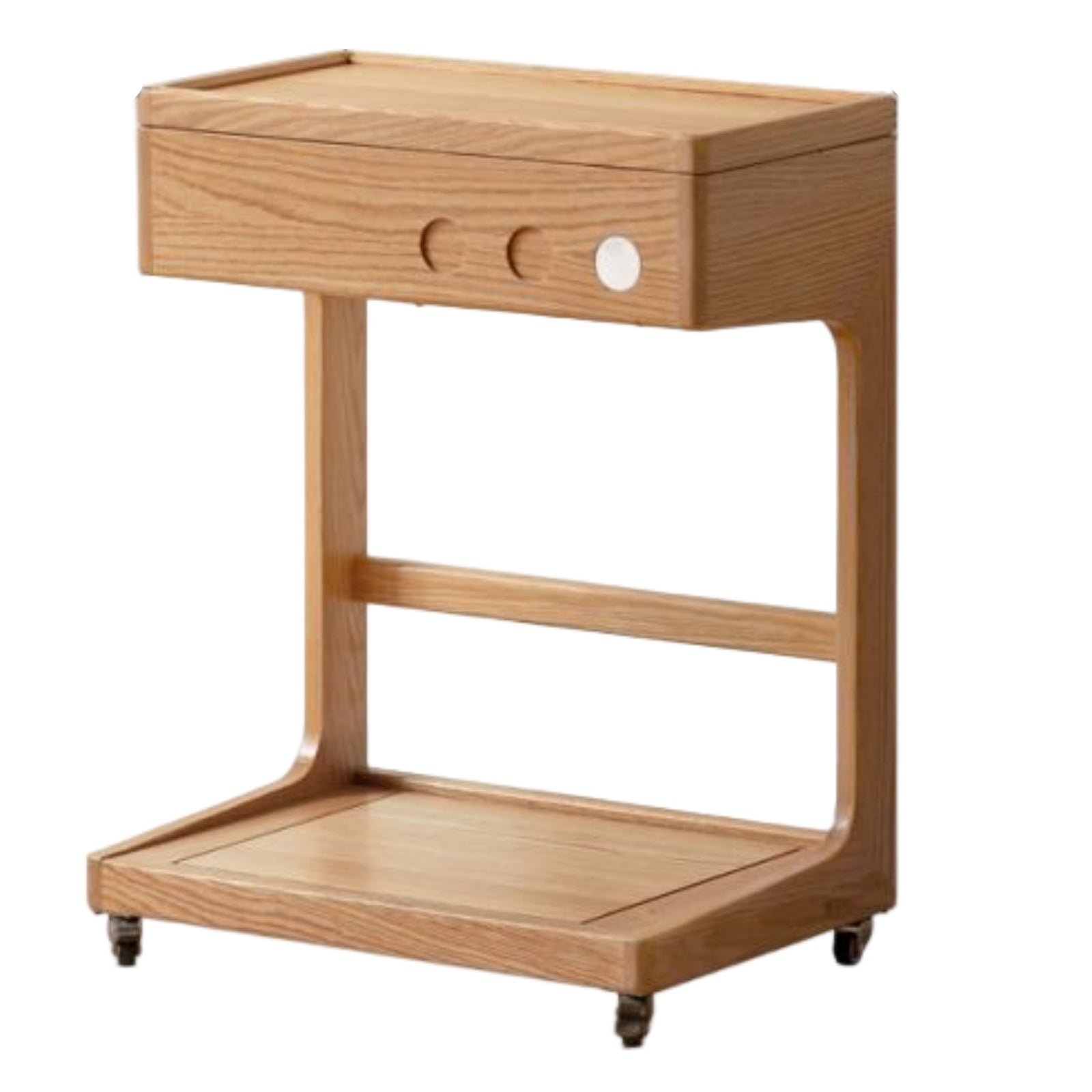 Oak Solid Wood Original Wood Style Side Table