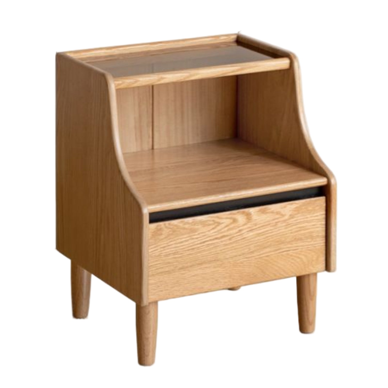 Oak, Ash, Beech Solid Wood Modern Simple Nightstand