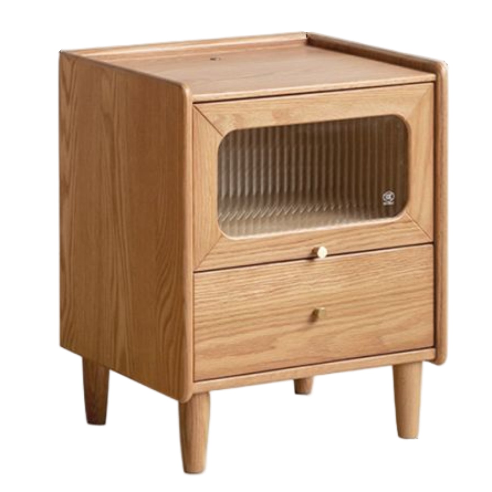 Oak, Ash, Beech Solid Wood Modern Simple Nightstand