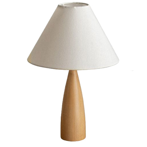 Ash Solid Wood Vintage Style Desk Lamp image 6