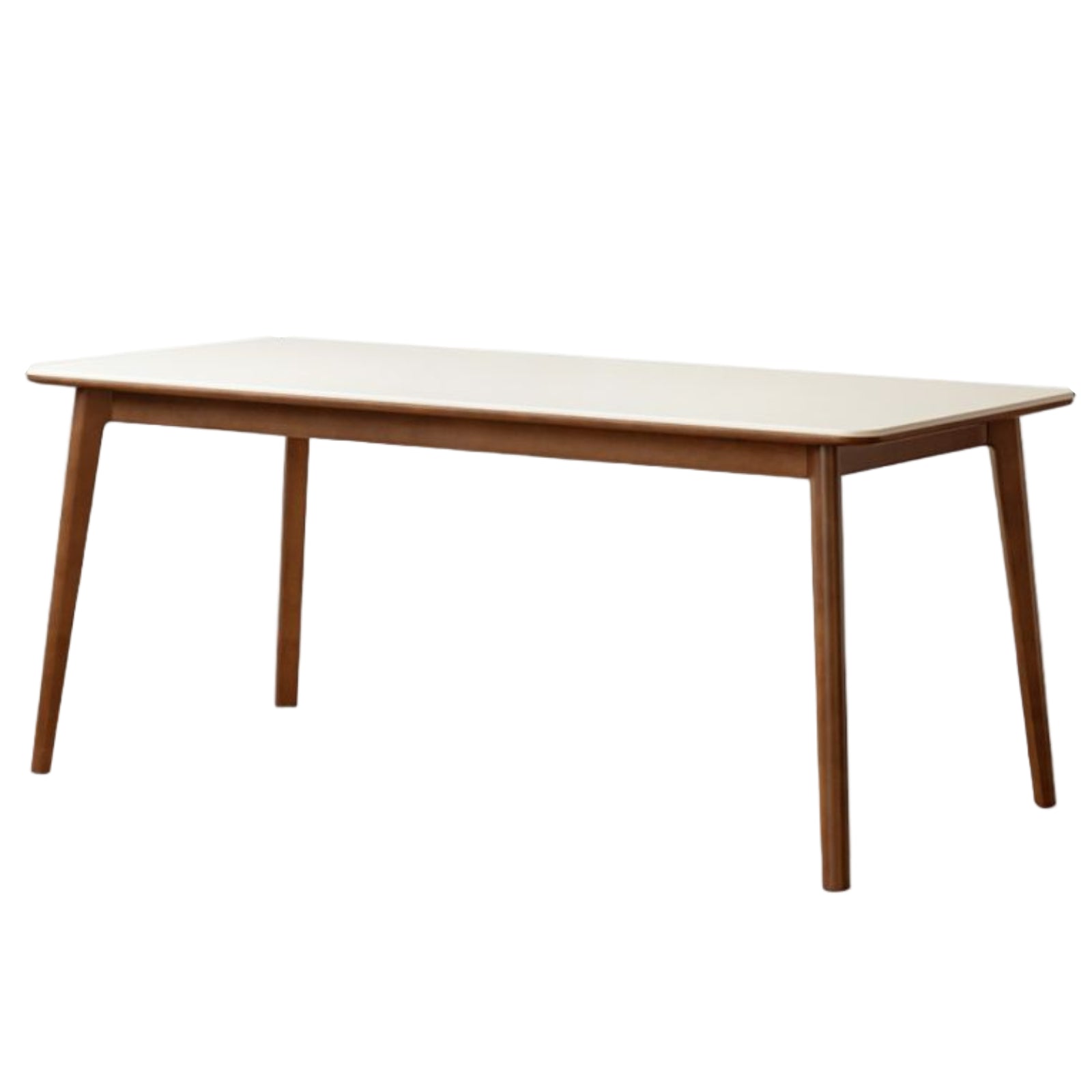 Beech Solid Wood Rock Board Dining Table