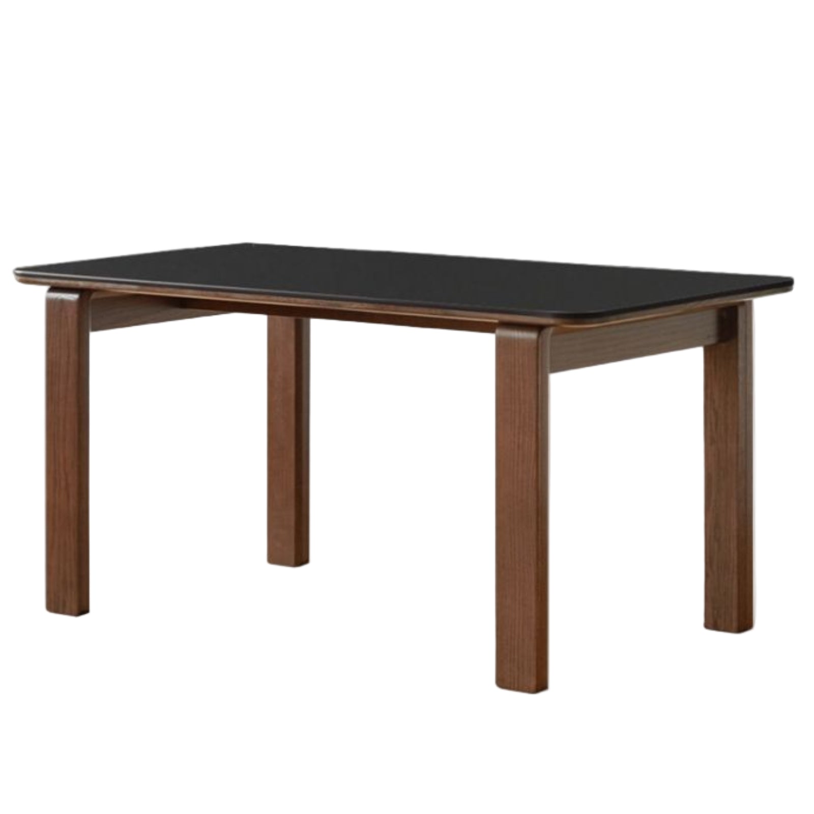 Oak Solid Wood Restaurant Light Luxury Style Rock Slab Long Table