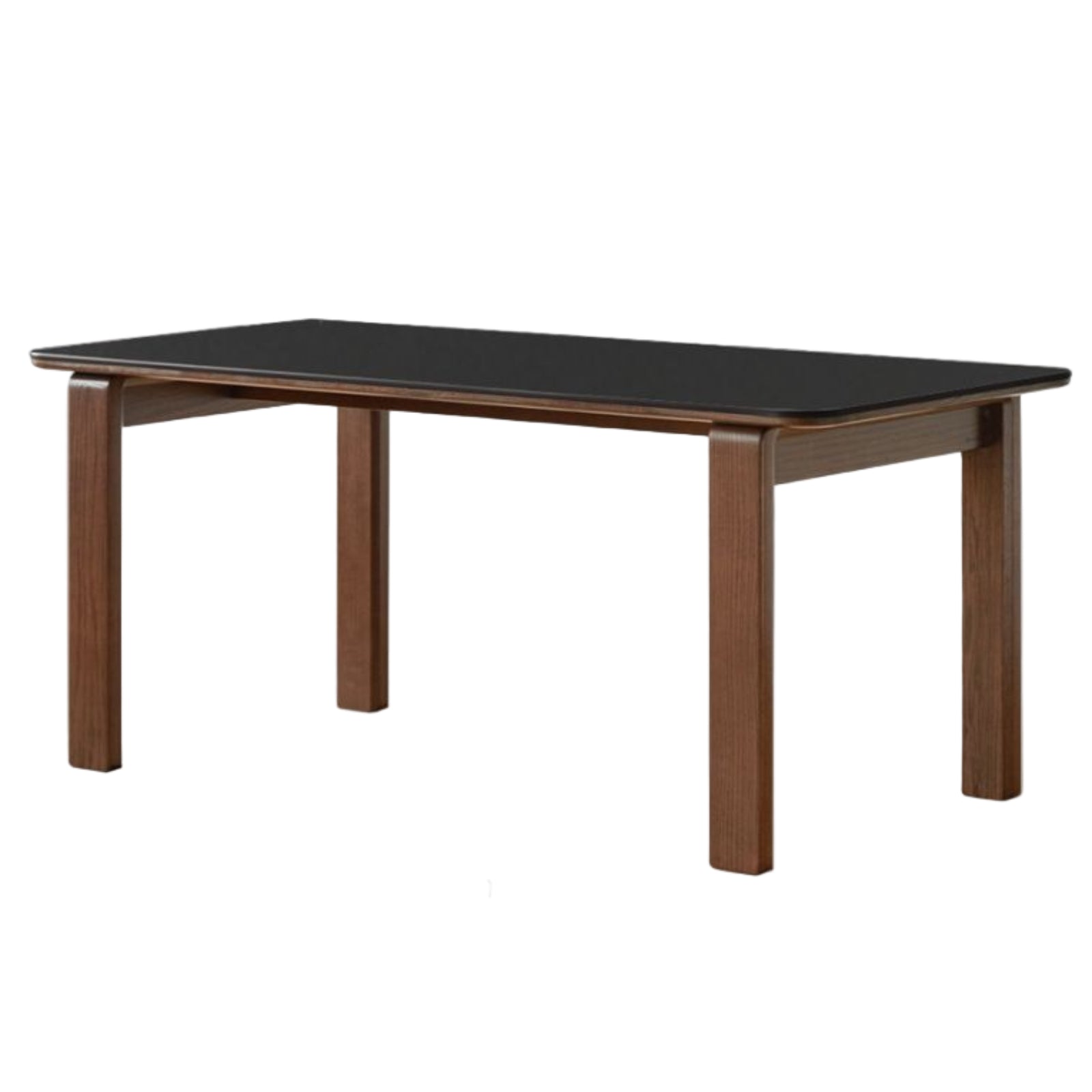 Oak Solid Wood Restaurant Light Luxury Style Rock Slab Long Table