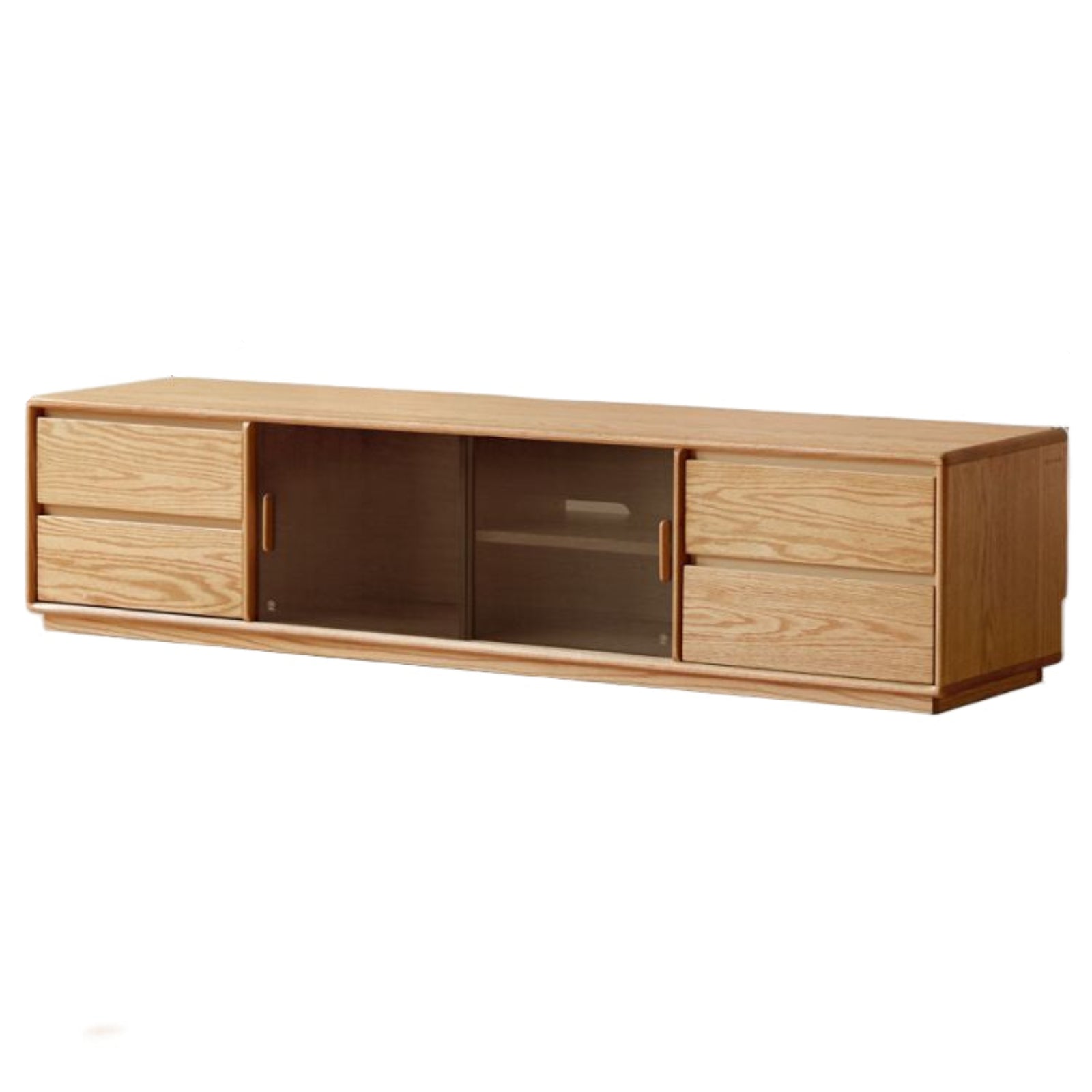 Oak Solid Wood Original Wood Style TV Cabinet