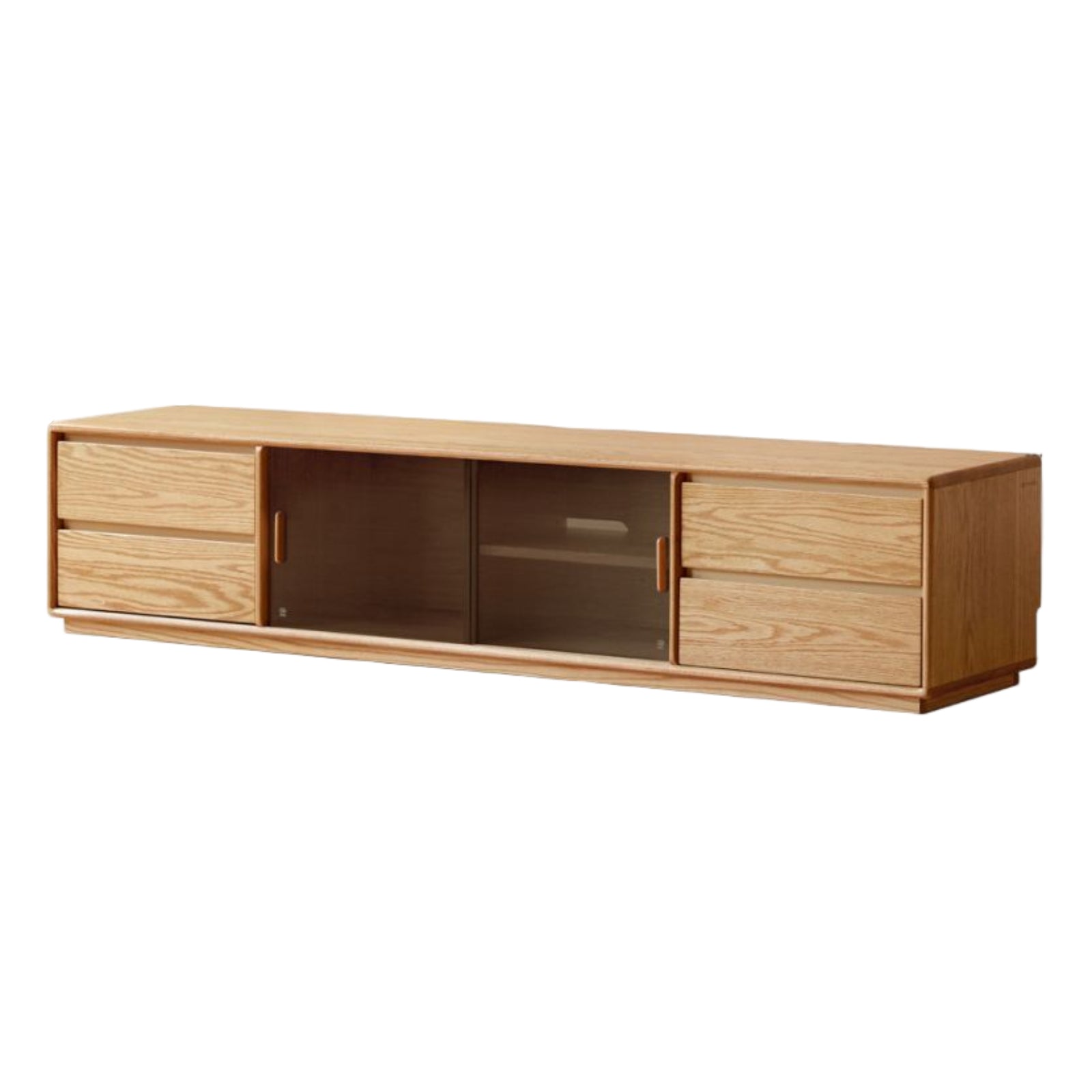 Oak Solid Wood Original Wood Style TV Cabinet