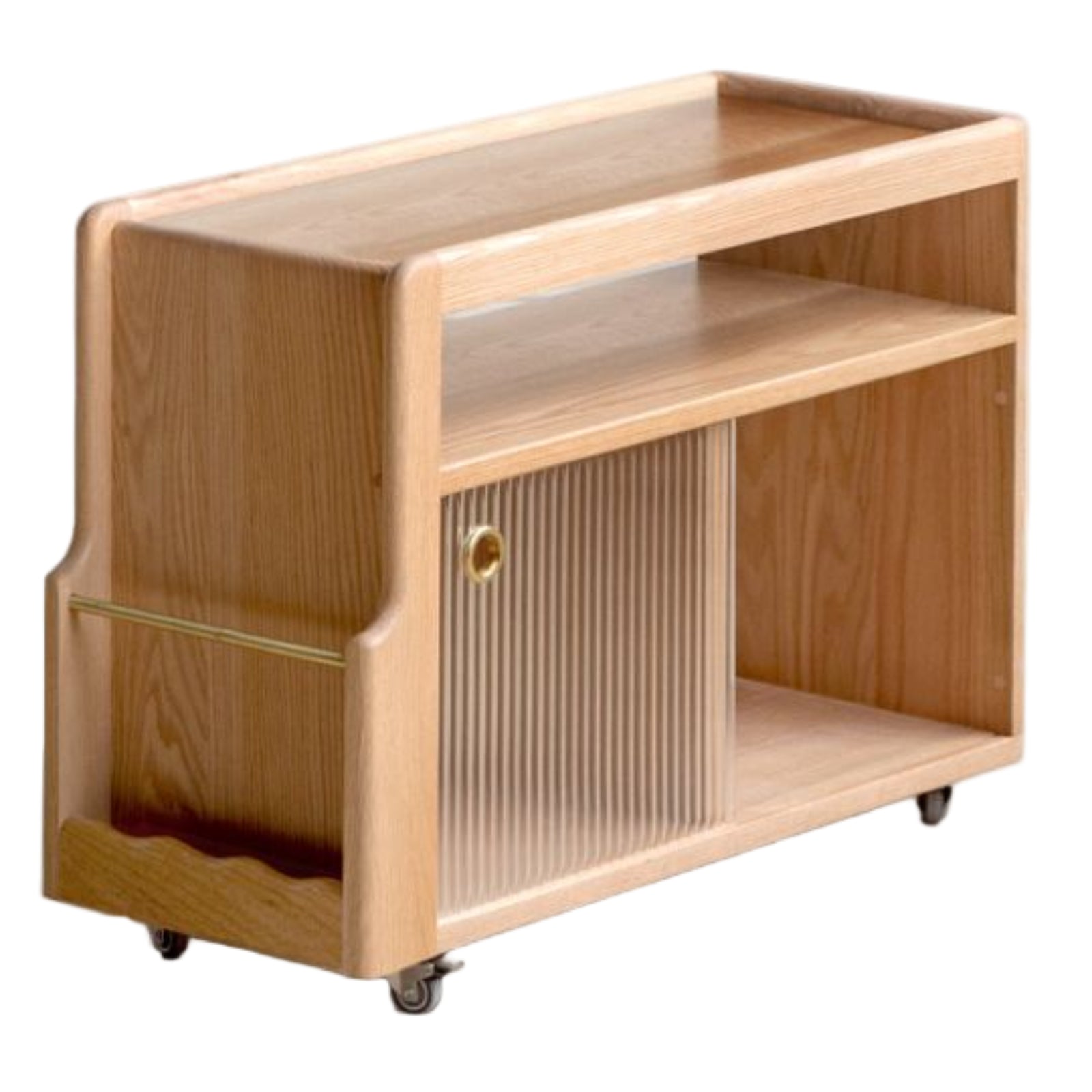 Oak, Poplar, Black Walnut Solid Wood Ancient Style Side Table