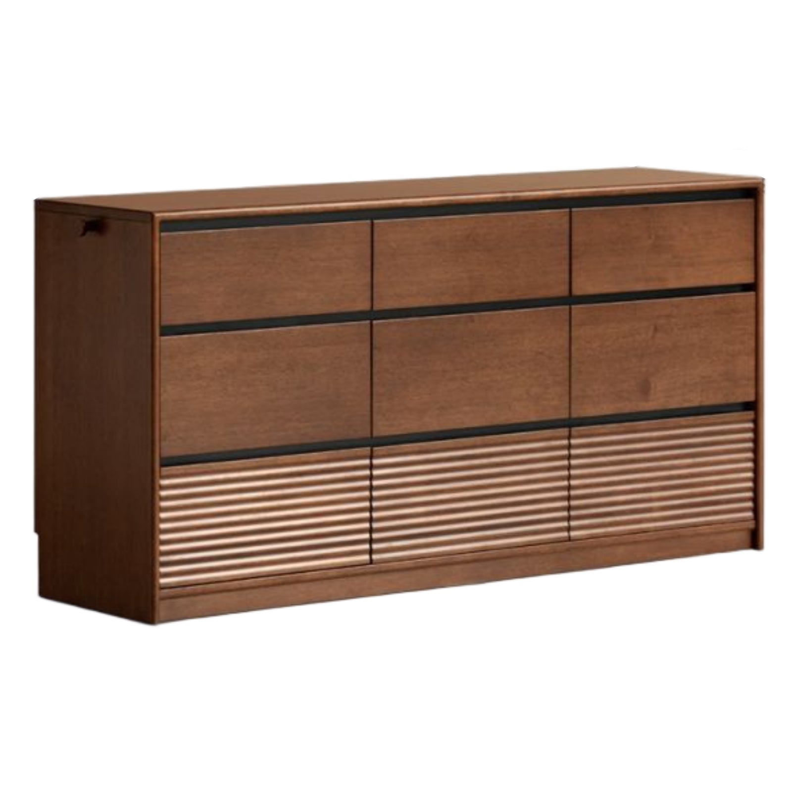 Solid Longan Hardwood Chest of Drawers