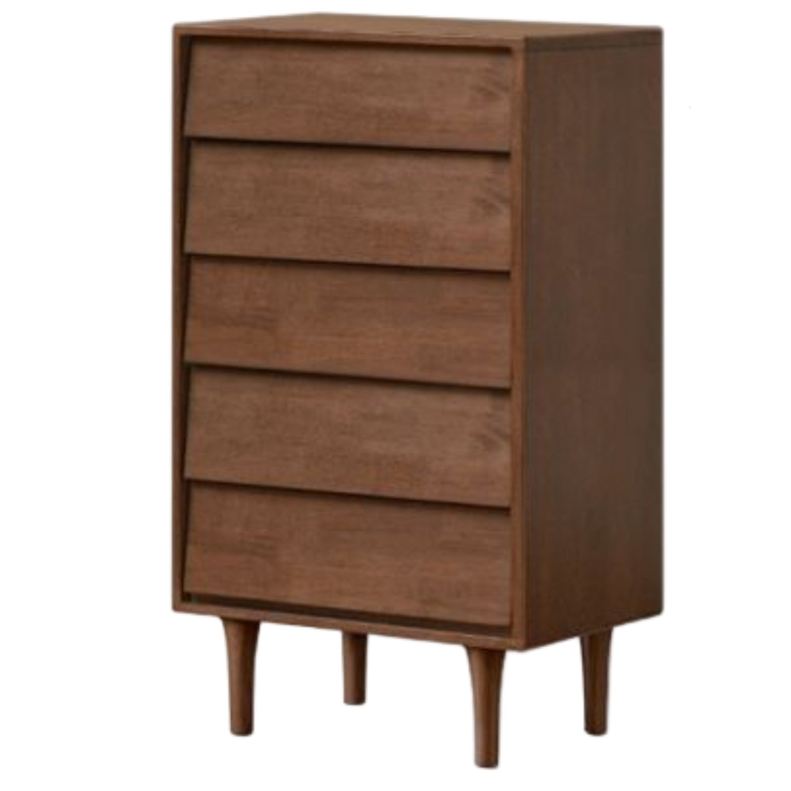 Solid Rubberwood Antique Style Chest of Drawers