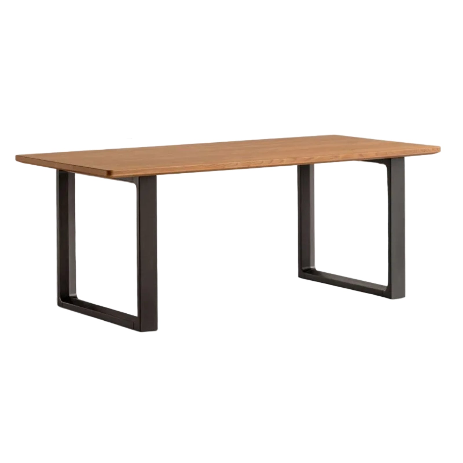 White Oak Solid Wood Antique Rectangular Dining Table