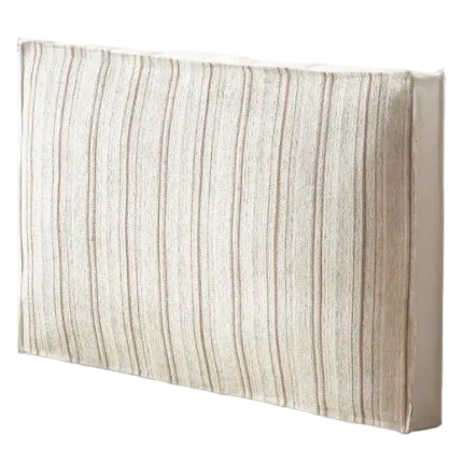 Fabric Bed Headboard Pillow with Large Removable Backrest Cushion