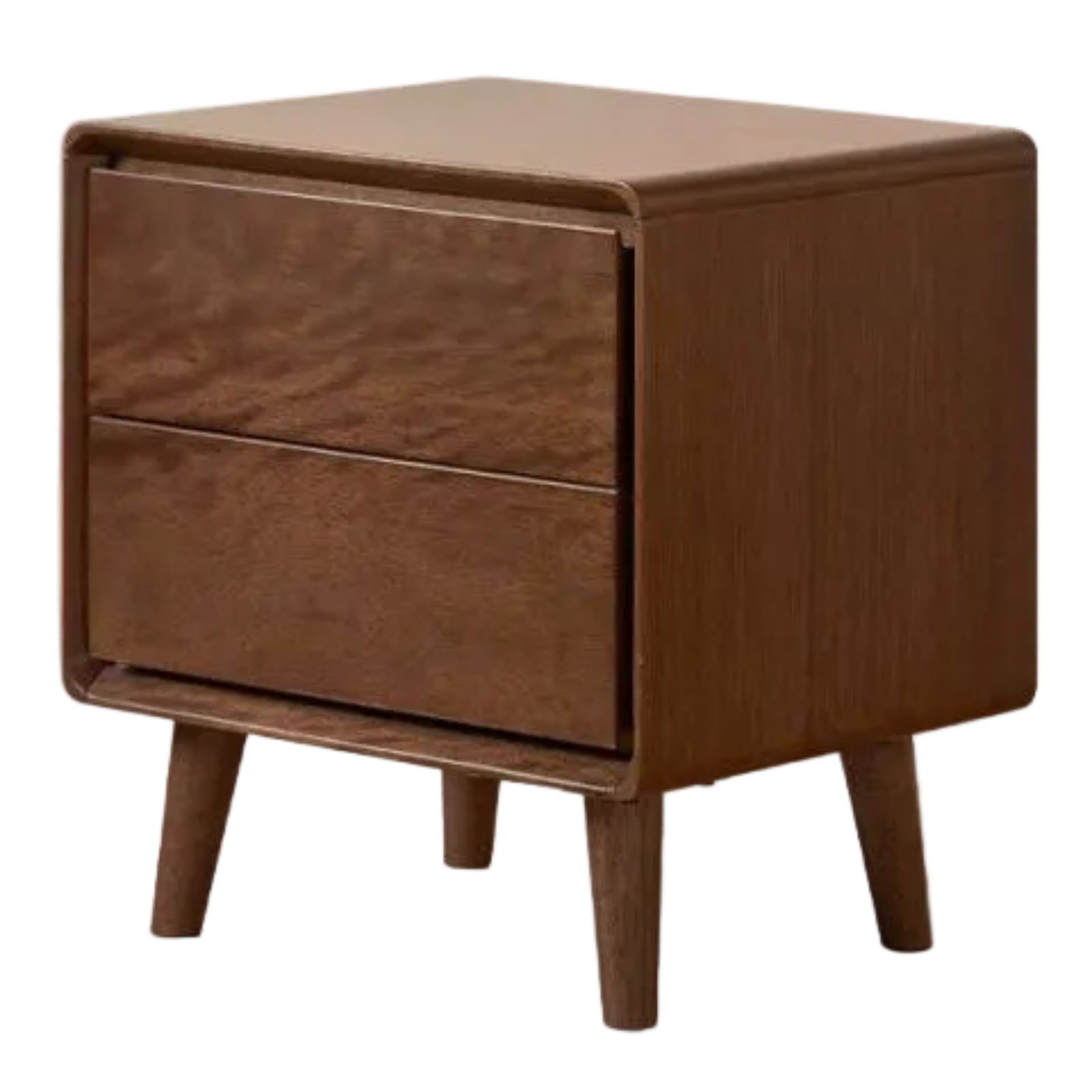 Solid Longan Hardwood Minimalist Style Nightstand