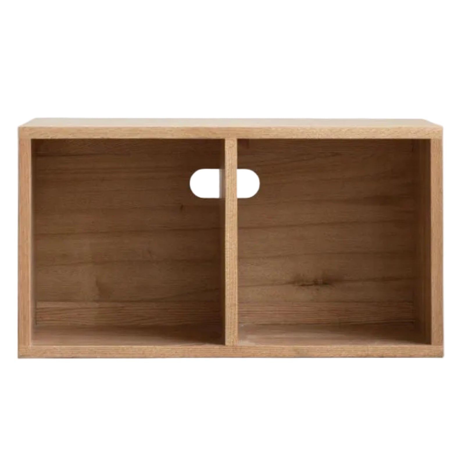 Ash Solid Wood Modern TV Cabinet with Freely Combineable Bookshelf and Storage