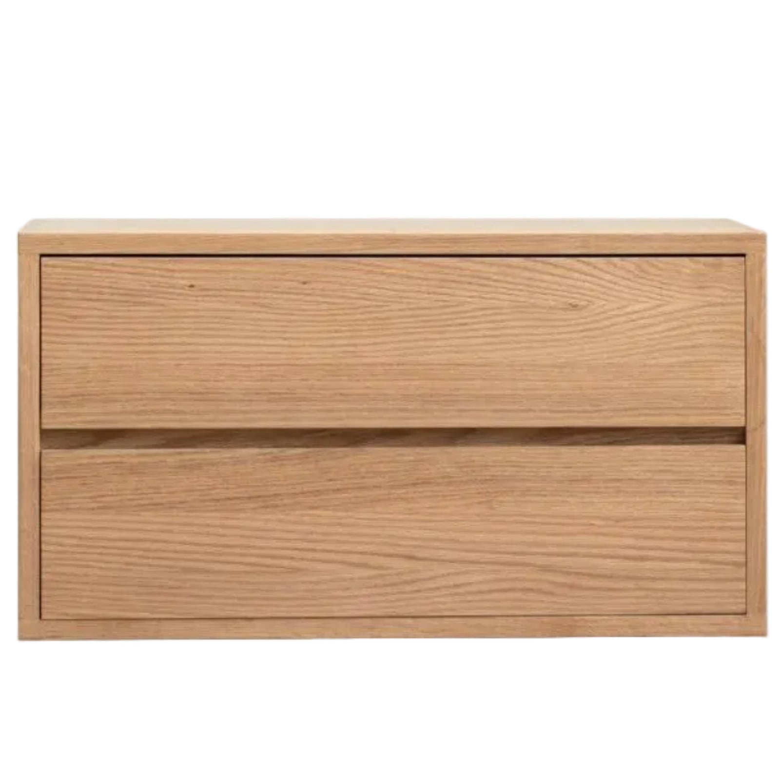 Ash Solid Wood Modern TV Cabinet with Freely Combineable Bookshelf and Storage