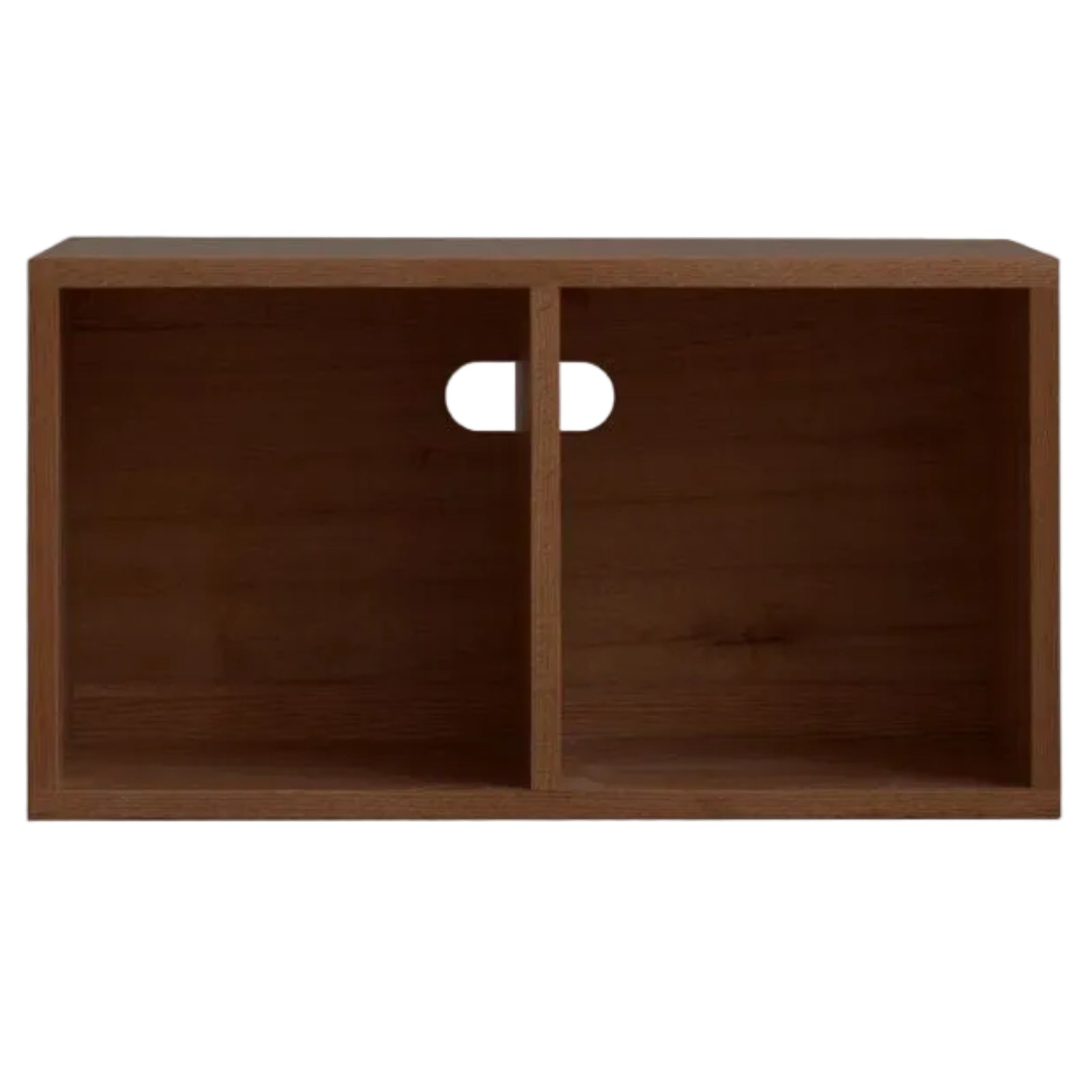 Ash Solid Wood Modern TV Cabinet with Freely Combineable Bookshelf and Storage