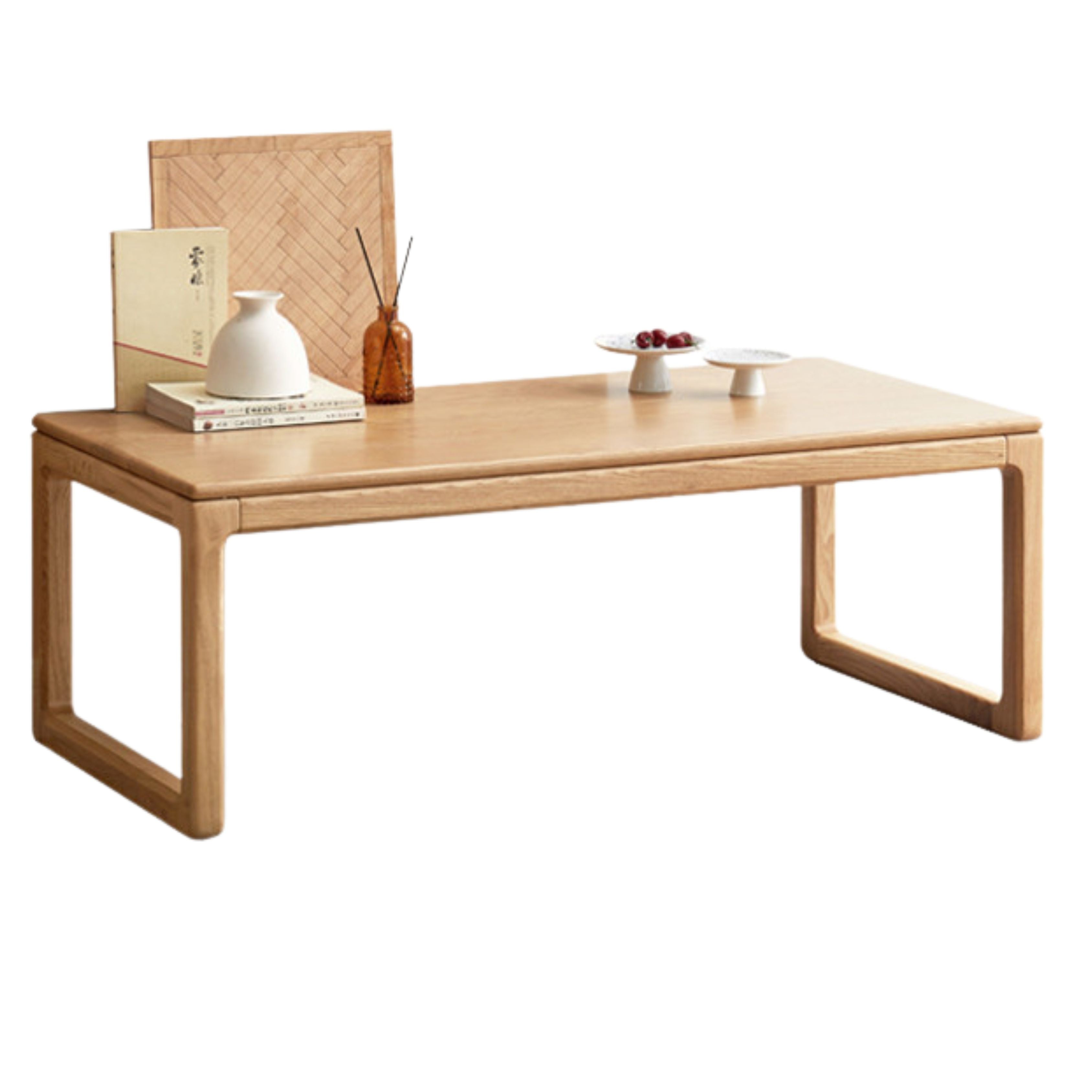 Oak, Black Walnut, Ash Solid Wood Japanese Style Tea Table