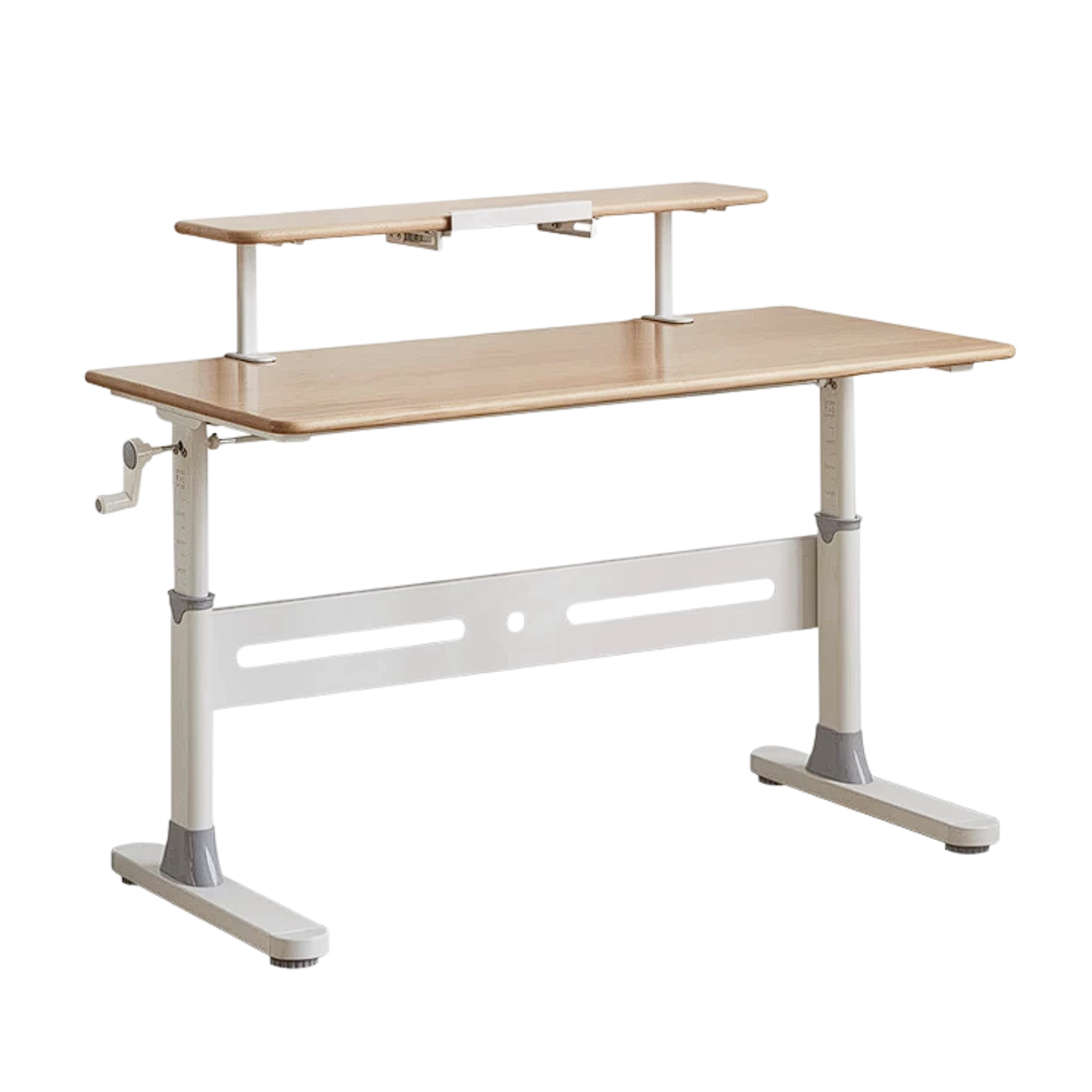 Rubberwood, Beech Solid Wood Kids Study Table