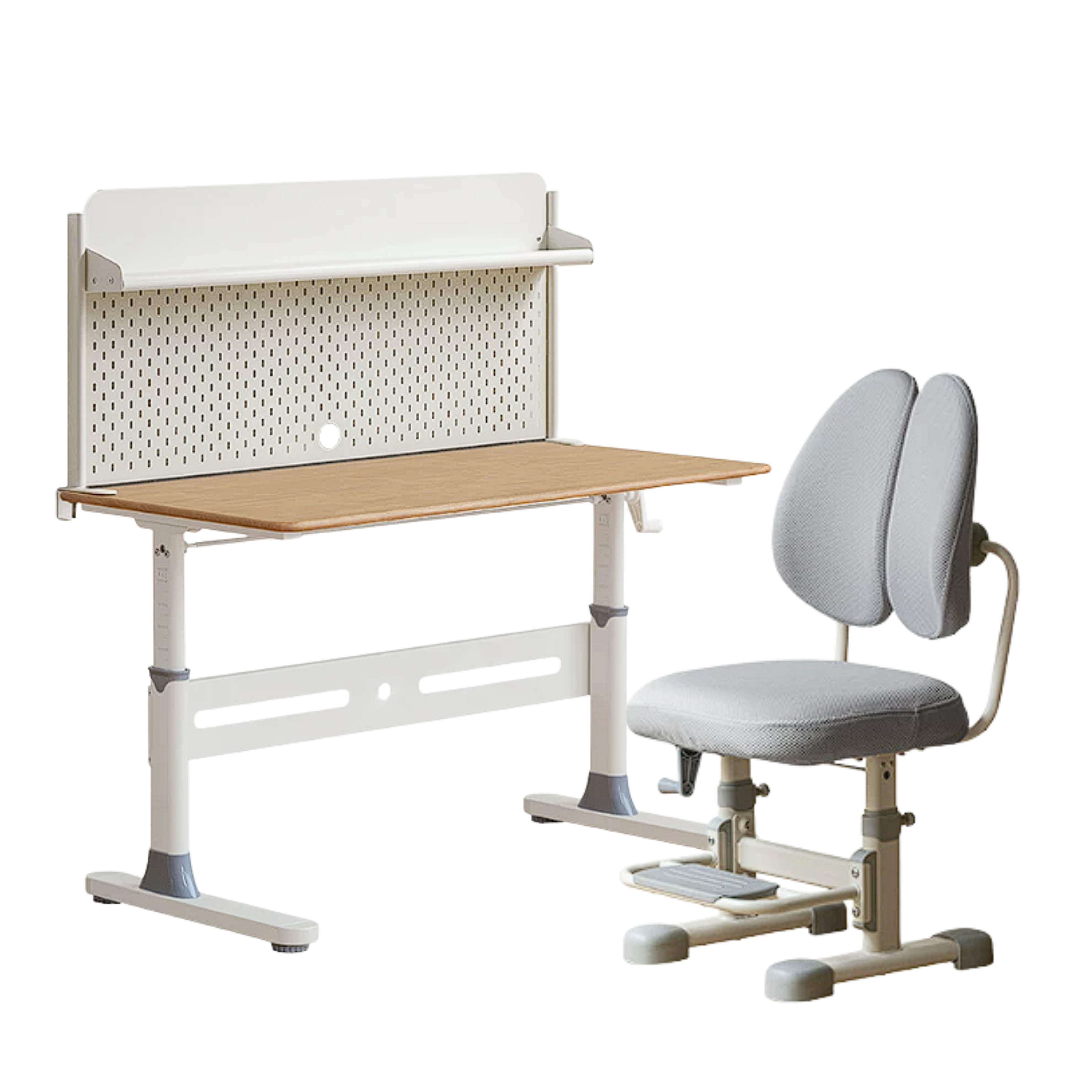 Rubberwood, Beech Solid Wood Kids Study Table