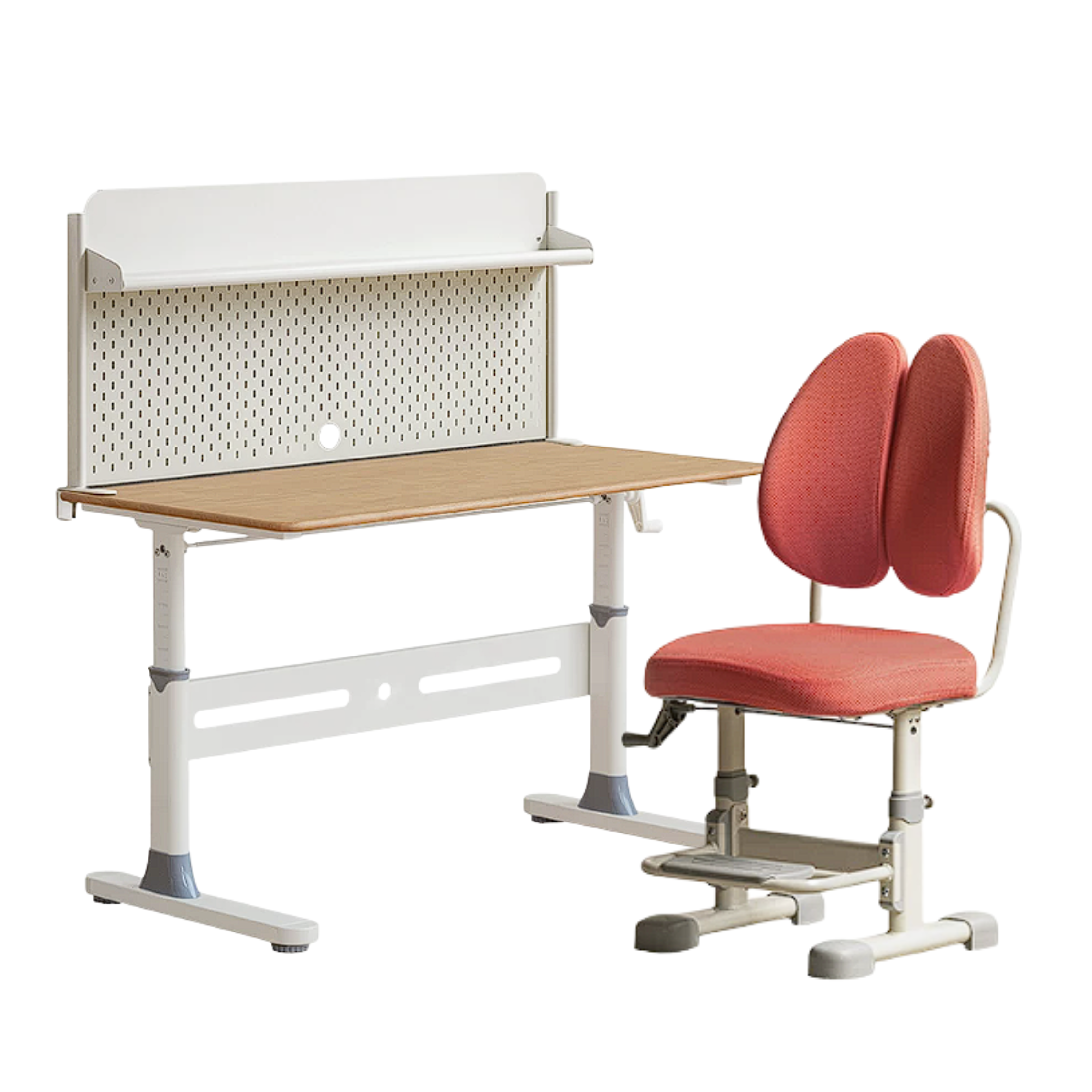Rubberwood, Beech Solid Wood Kids Study Table