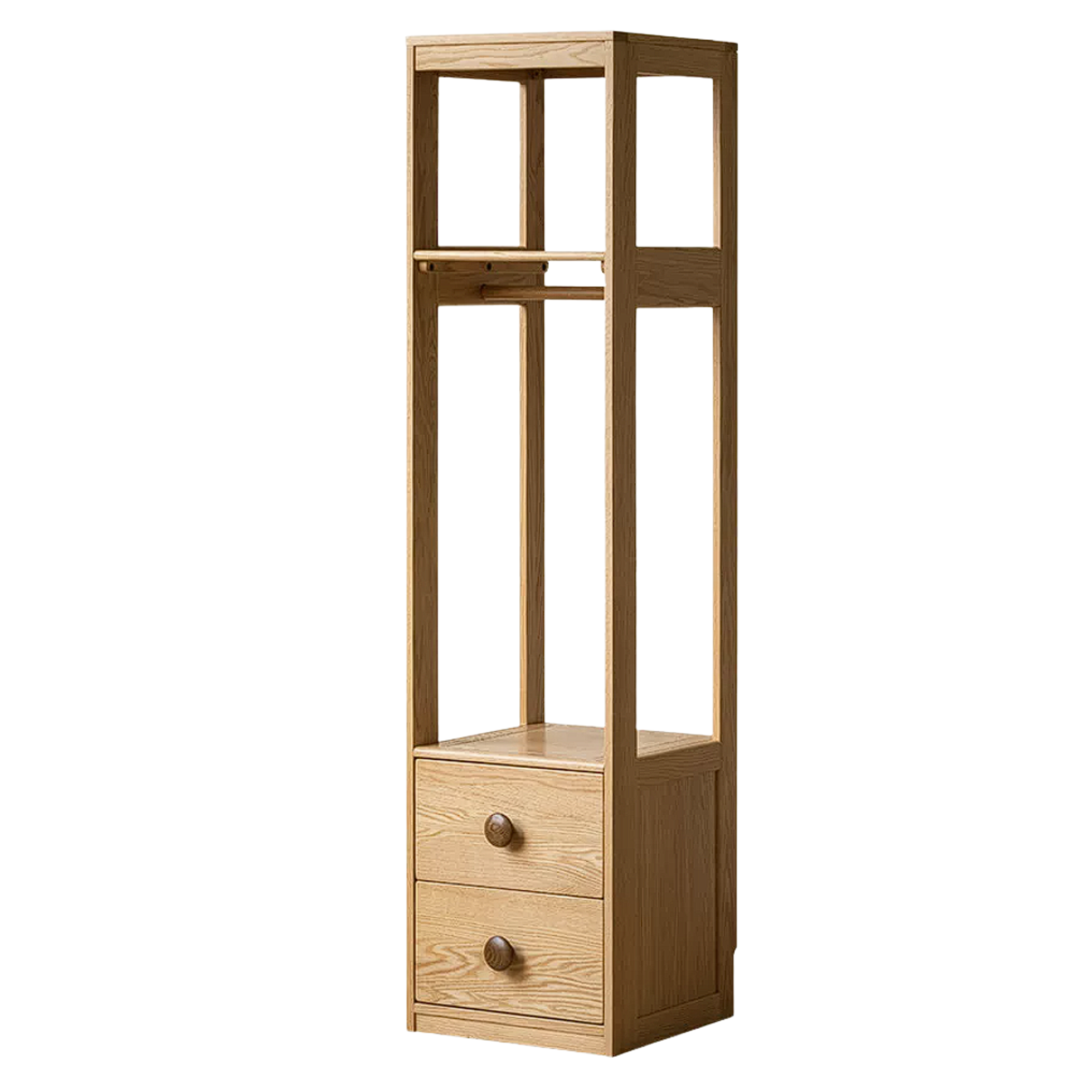 Oak Solid Wood Kids Wardrobe