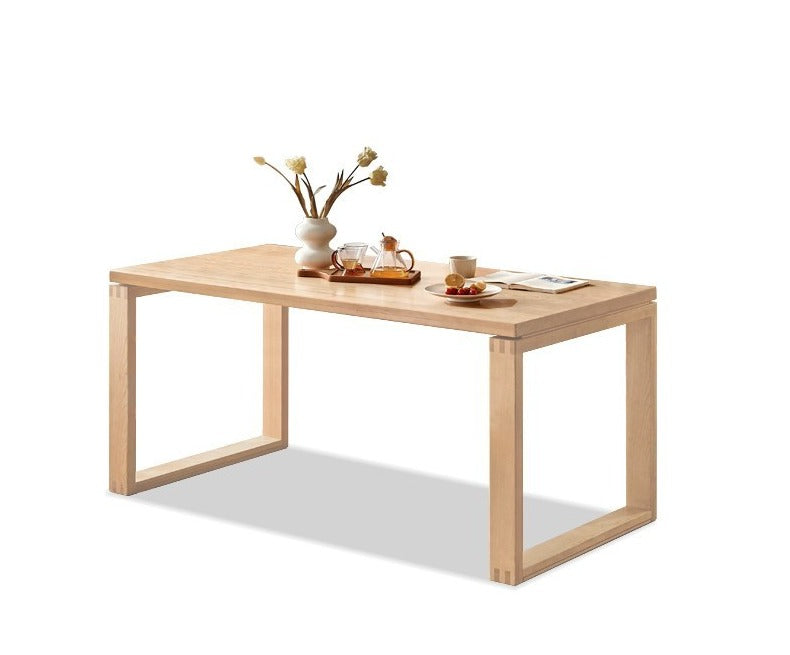 Cherry wood dining table ,island table integrated large board"