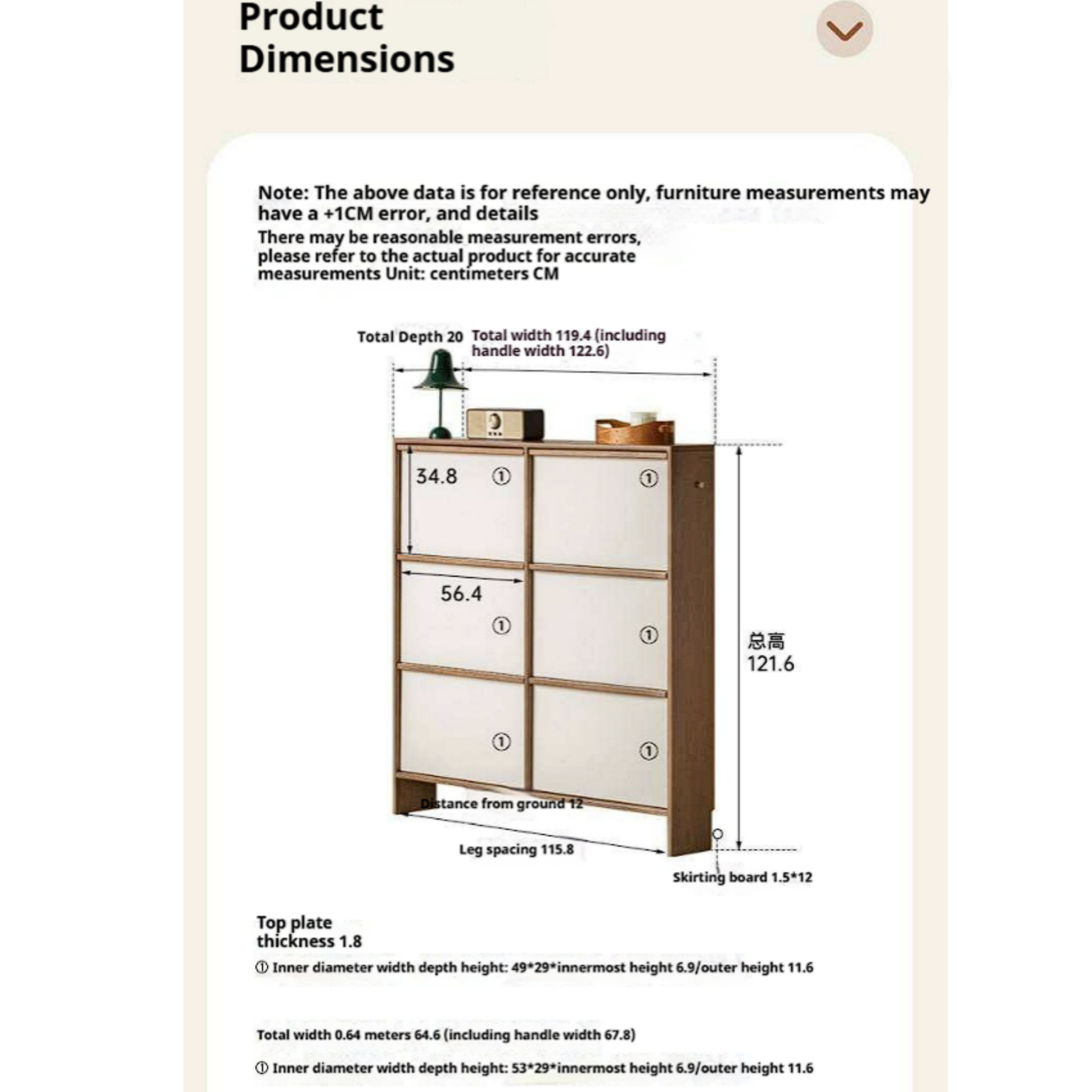 Rubberwood Solid Wood Flip Door Shoe Cabinet, Mid Century Slim Wall Mounted Entryway Storage Organizer