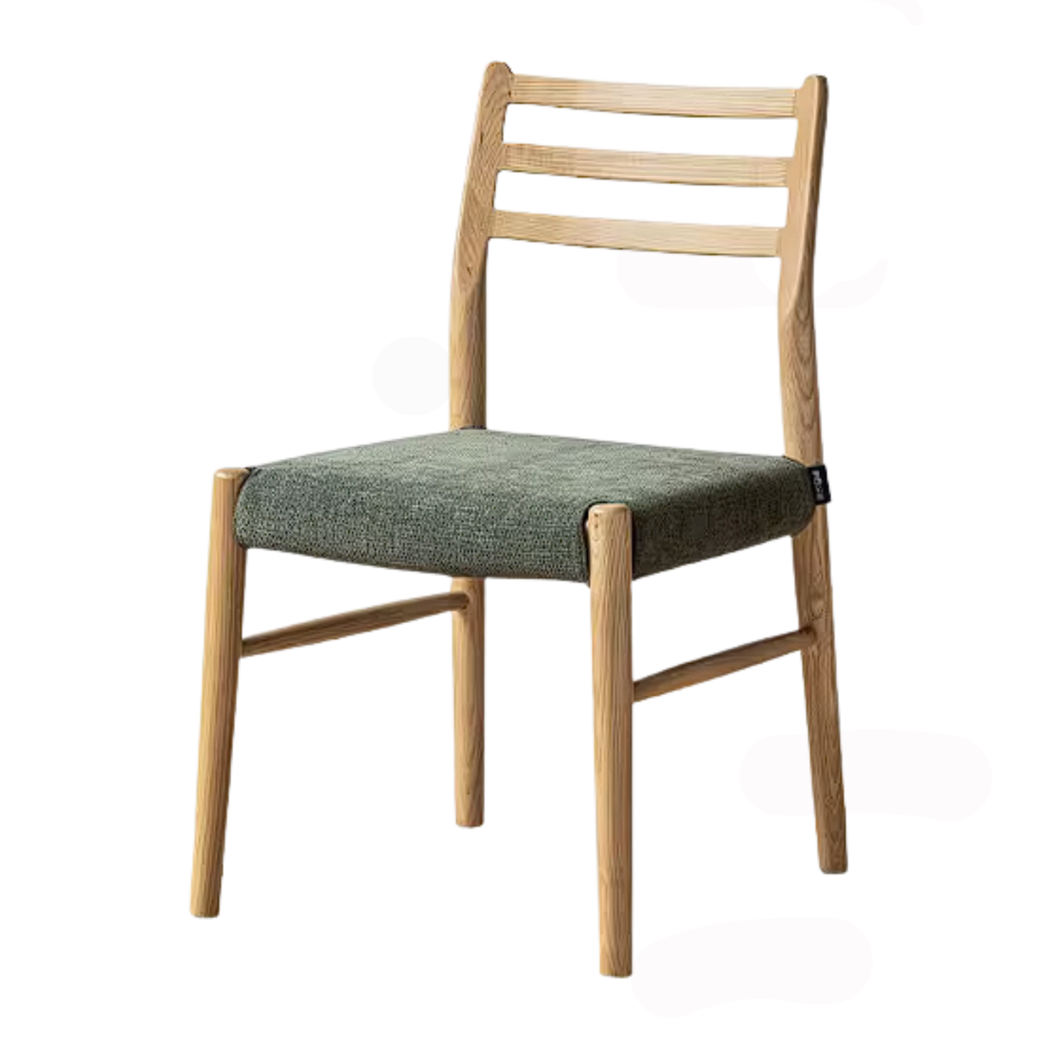 4 pcs-Ash Solid Wood Dining Chair with Modern Minimalist Design