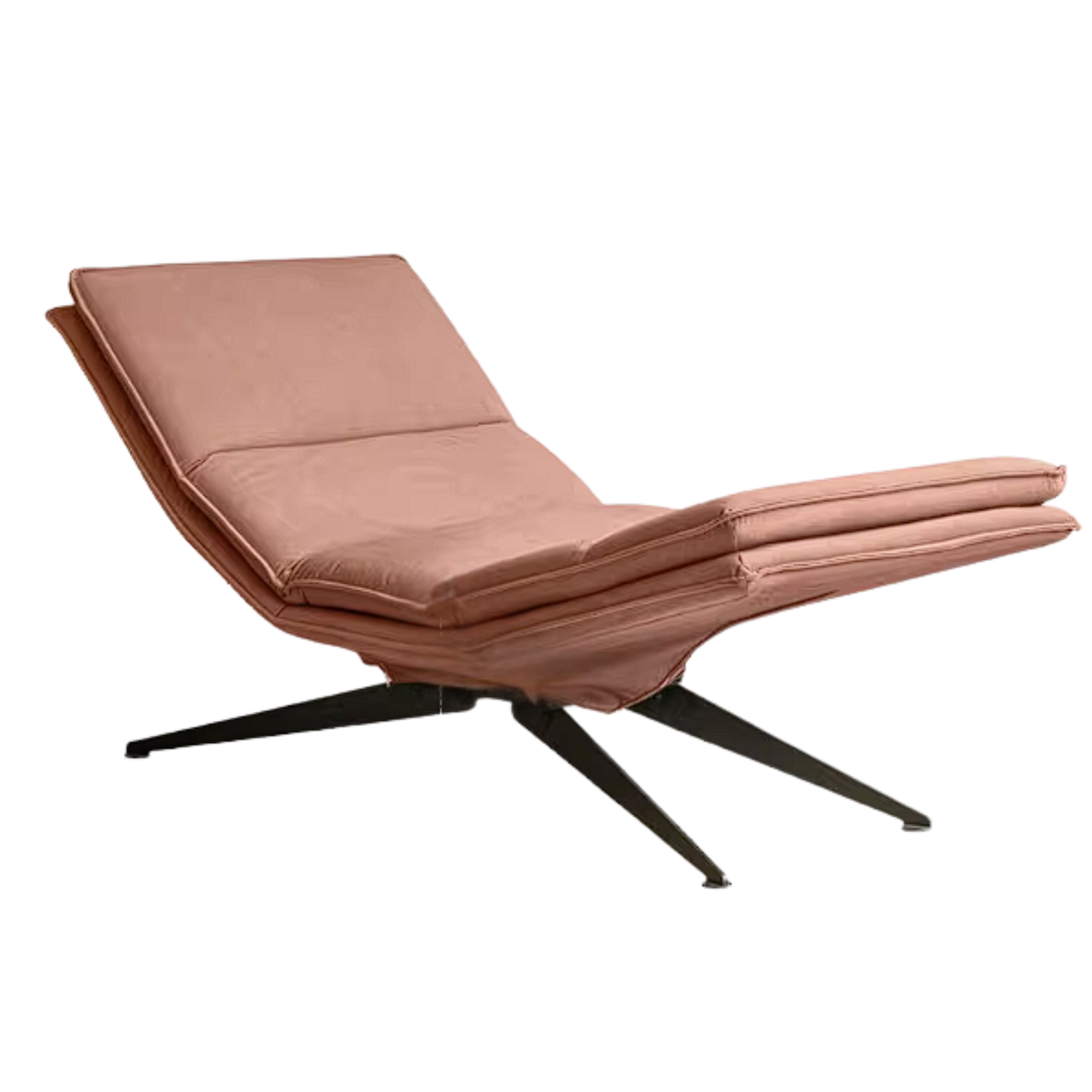Modern Adjustable Power Reclining Chaise Lounge Chair for Yoga and Relaxation