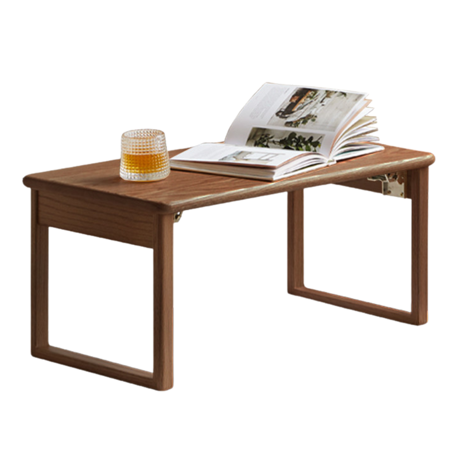 Oak Solid Wood Bay Window Folding Table