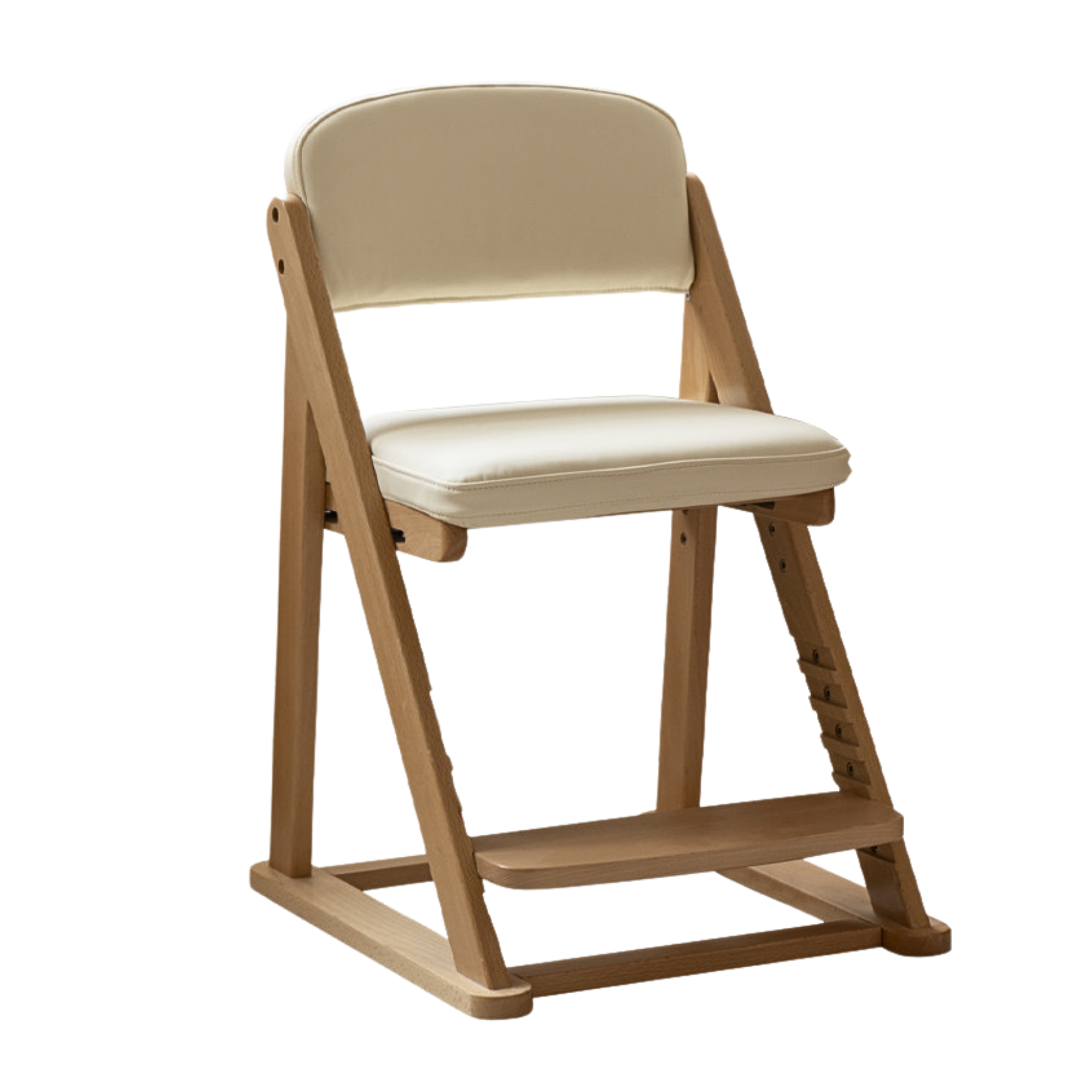 Beech solid wood lift learning chair