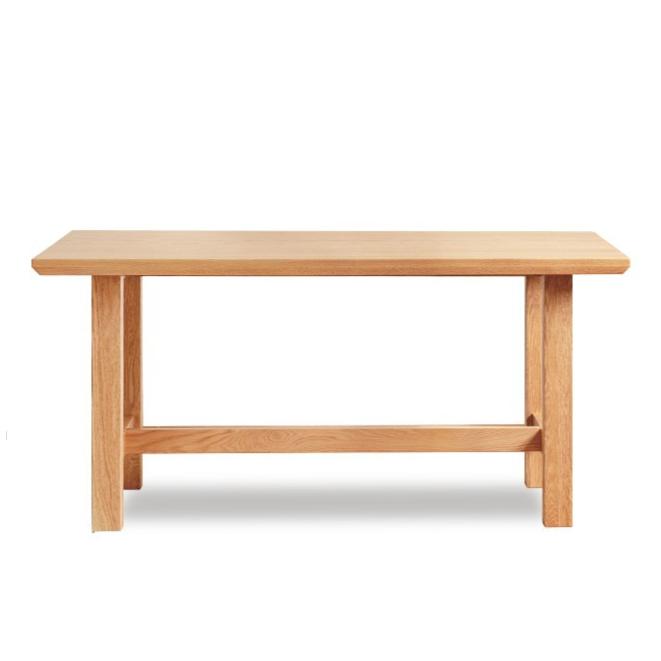 Cherry solid wood rectangular dining table