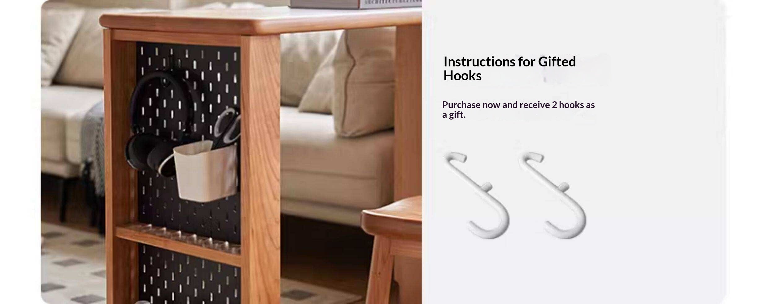 Сherry Solid Wood Retro Corner Vanity Table.