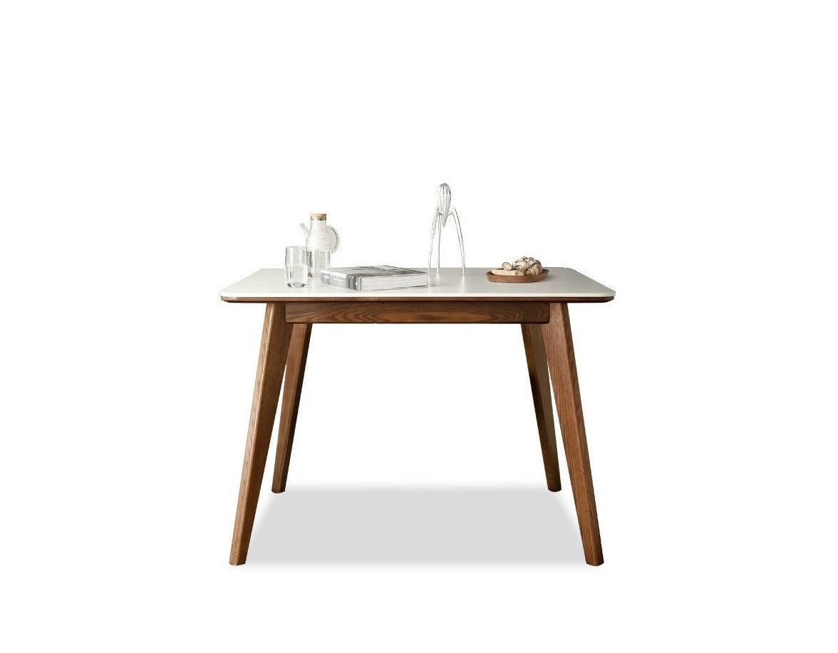 Ash, Black Walnut solid wood slate dining table