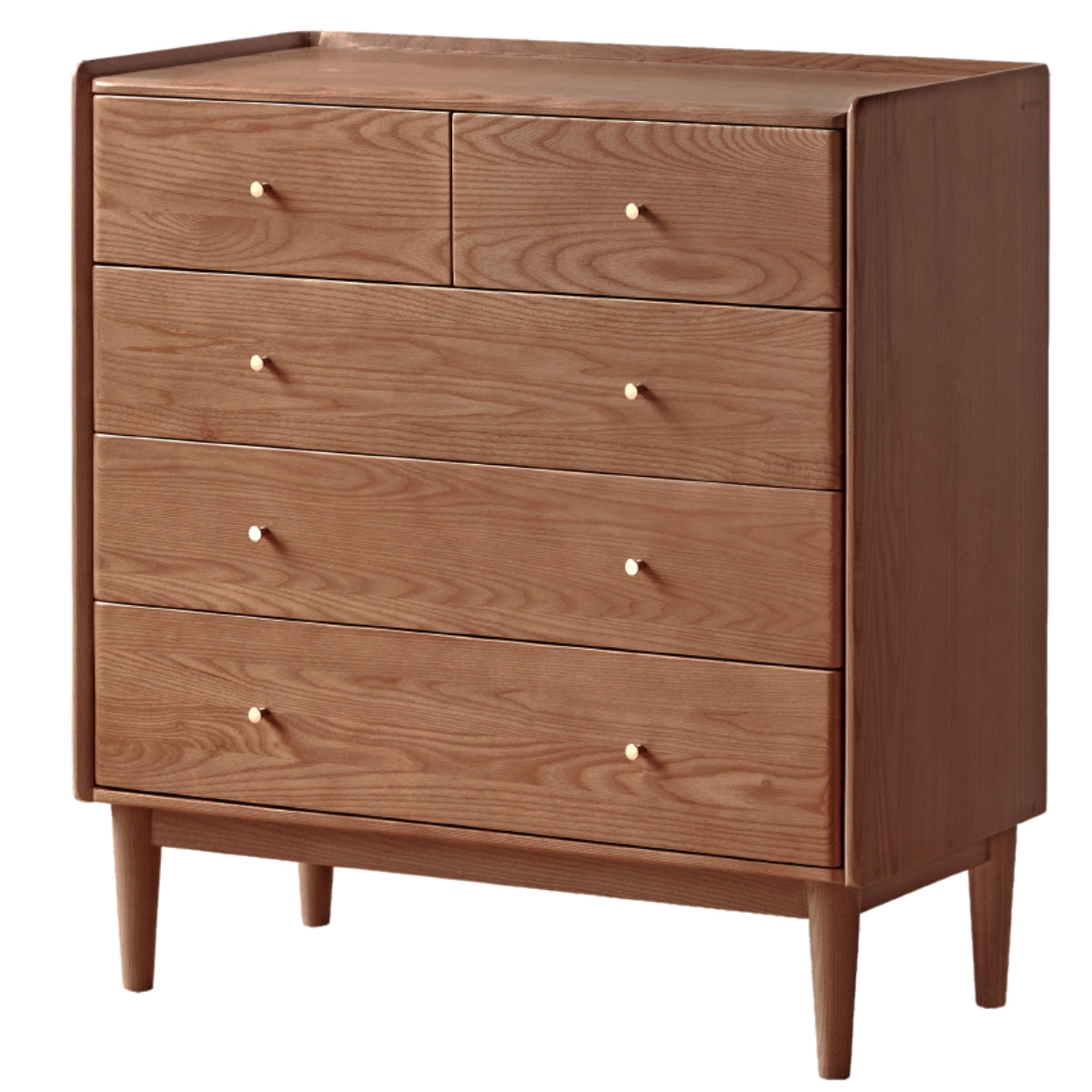 Ash Solid Wooden chest of drawers Cabinet)