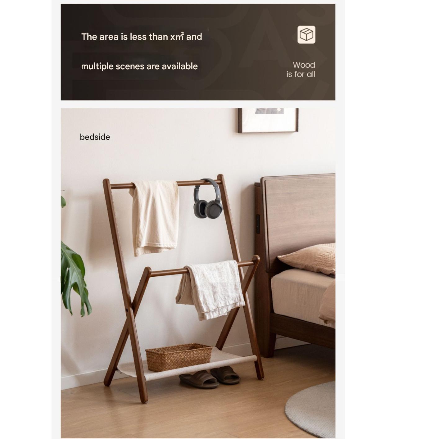 Beech Solid Wood clothes hanger