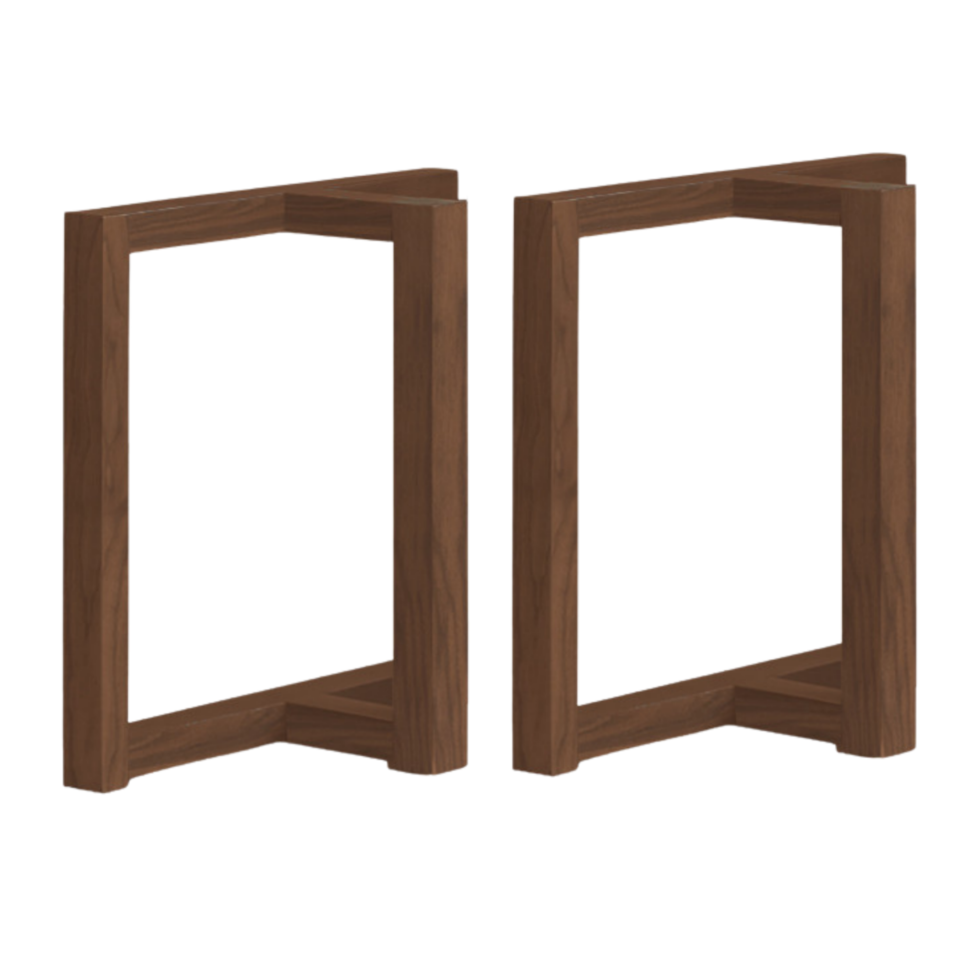 Black Walnut, South American Walnut, Ash Solid Wood, Metal, Acrylic Table Legs