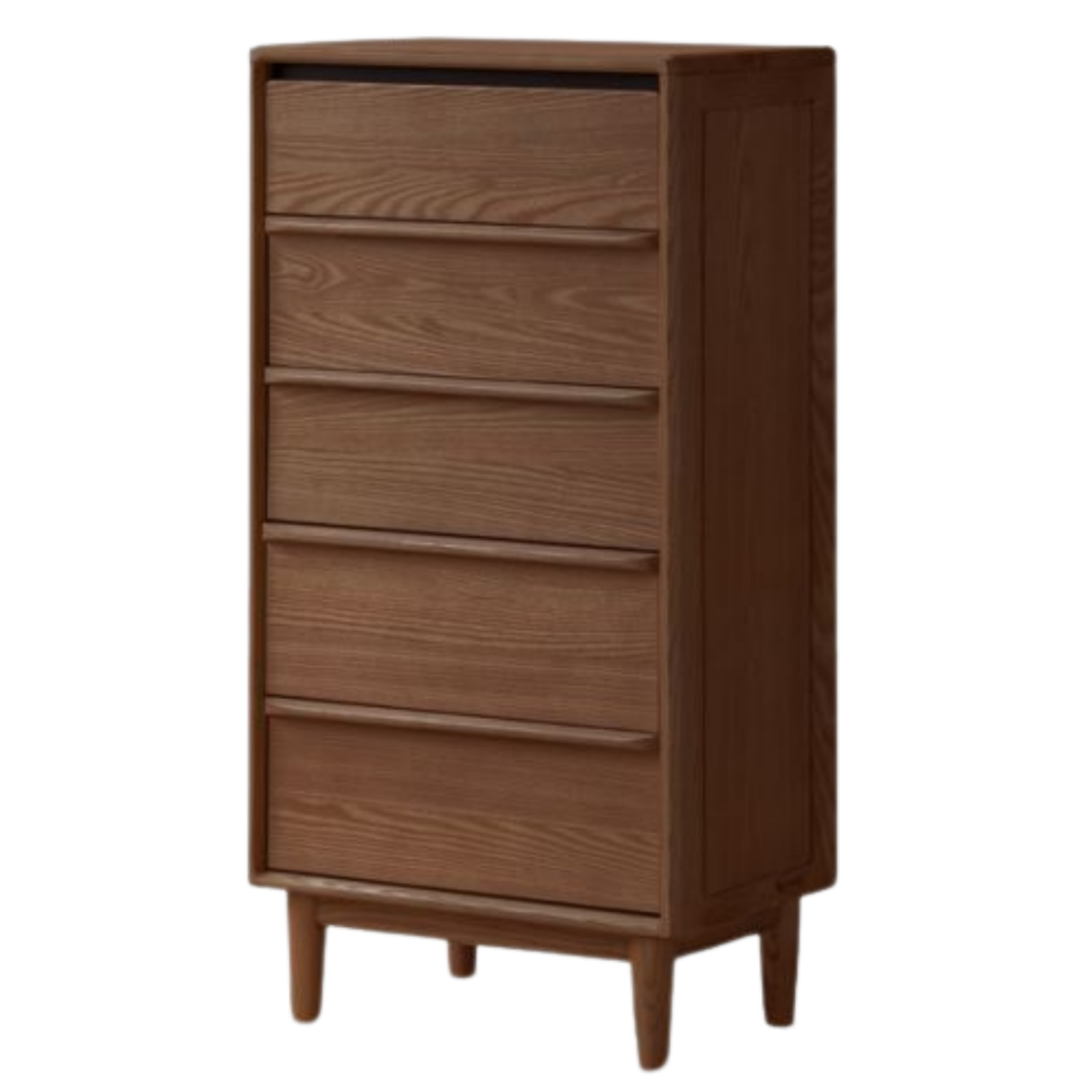 Ash Solid Wood Modern Drawer Cabinet