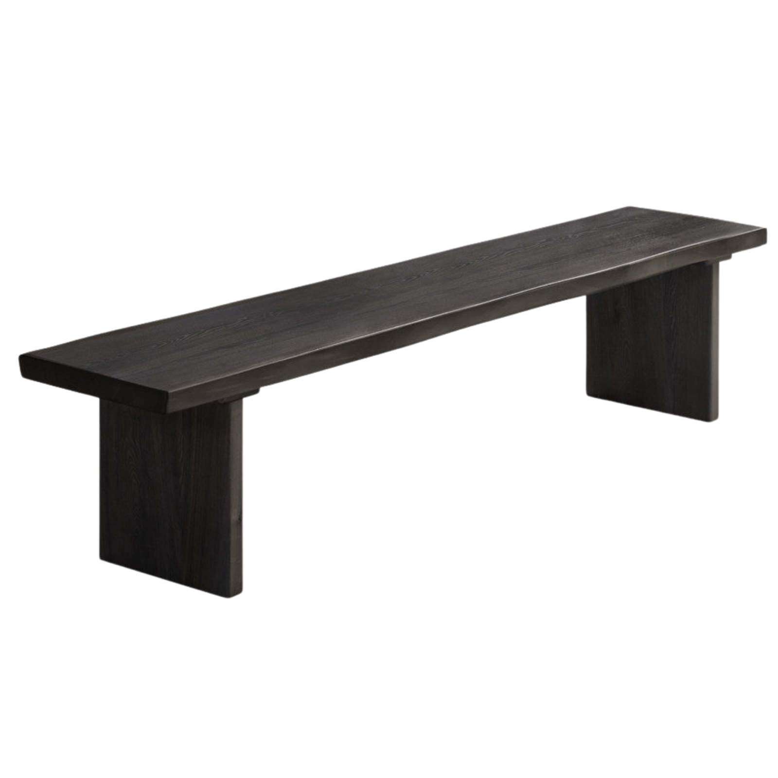 Black Walnut, Ash, South American Walnut Solid Wood Wabi Sabi Bench