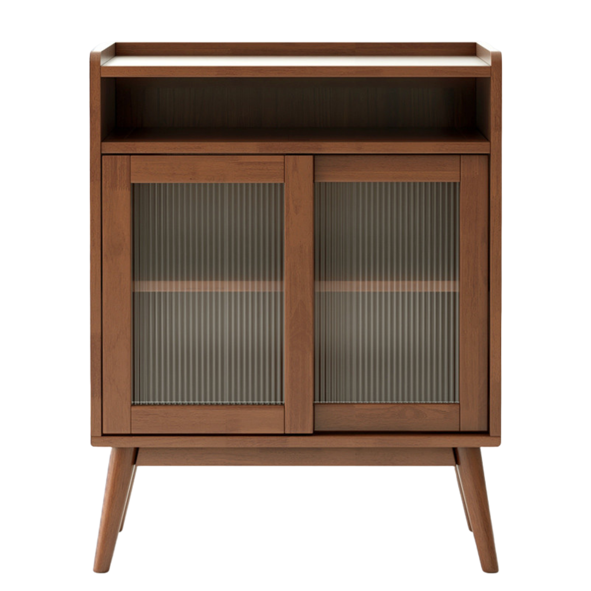 Oak Solid Wood, Solid RubberWood Modern Multifunctional Sideboard