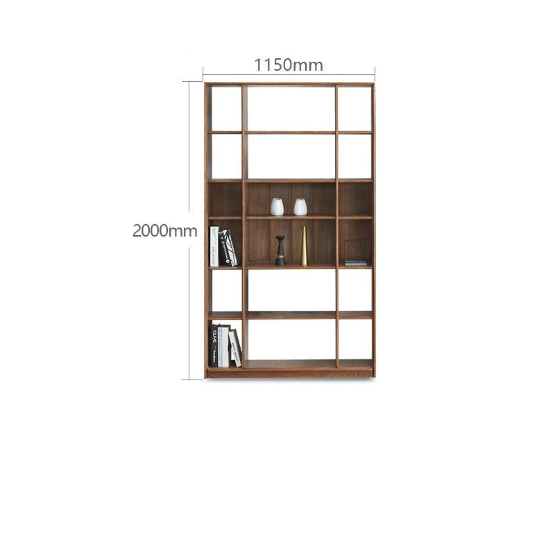 Ash solid wood Combination bookcase bookshelf<