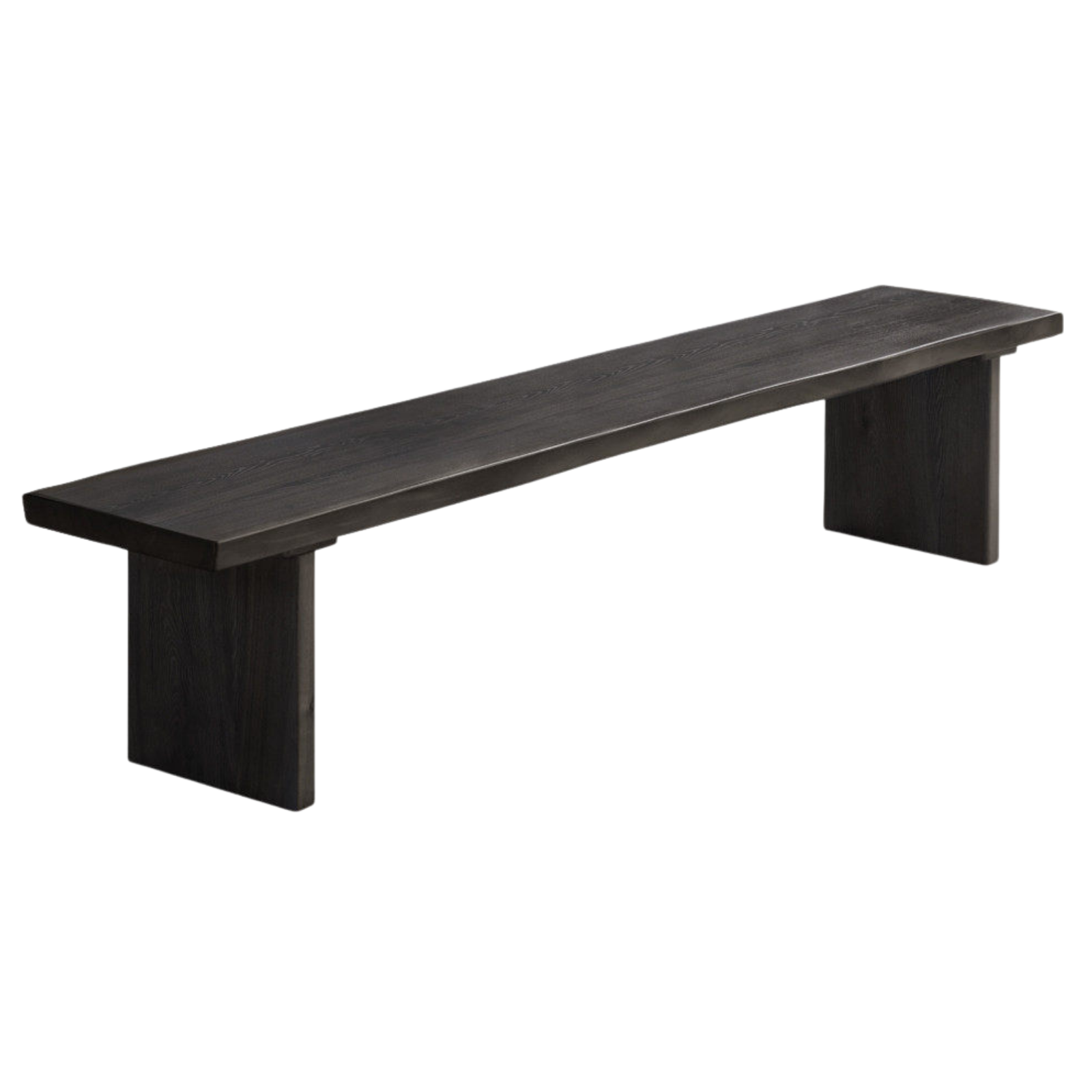 Black Walnut, Ash, South American Walnut Solid Wood Wabi Sabi Bench